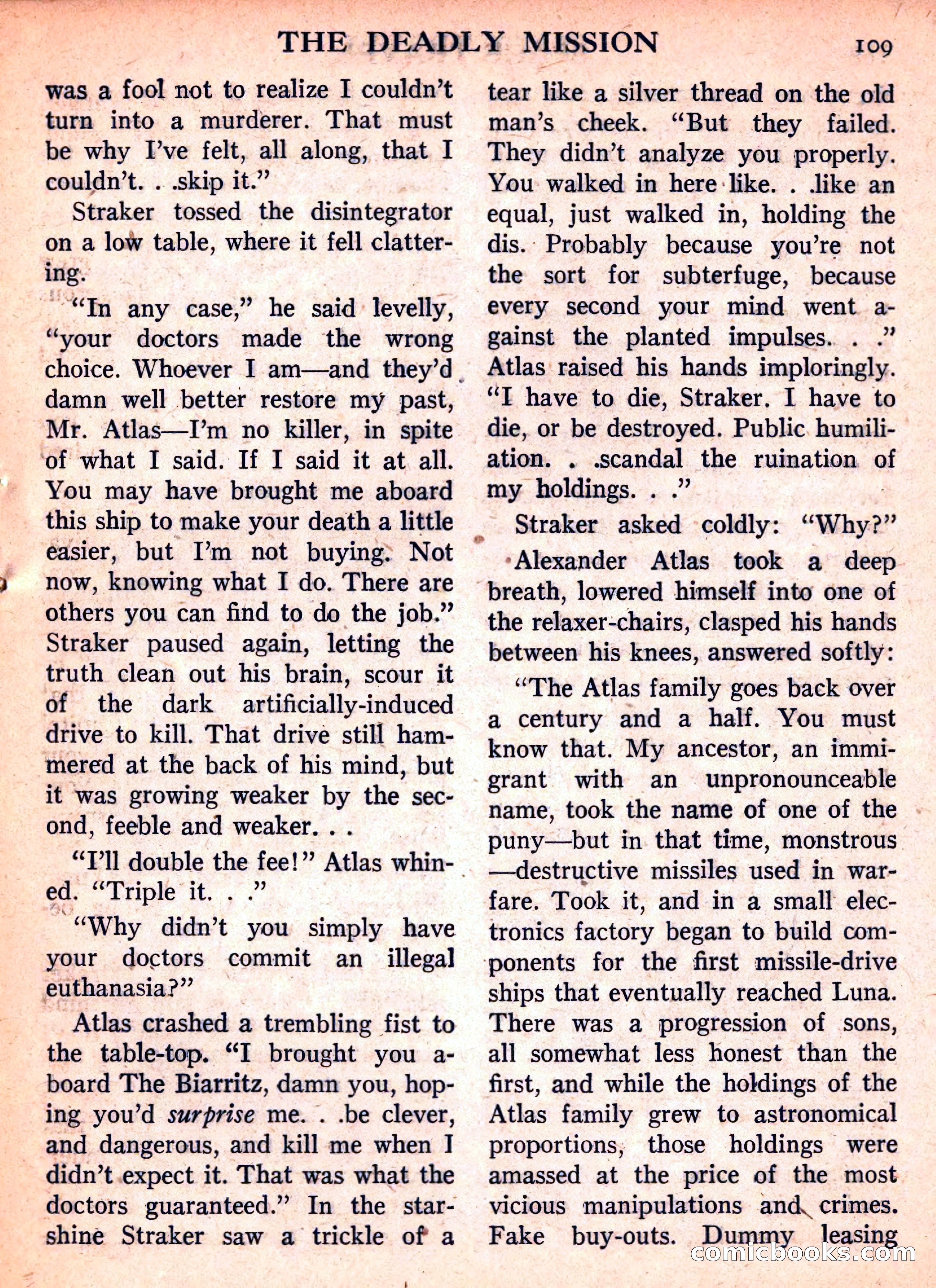Space Travel, September 1958 — page 109 of 132