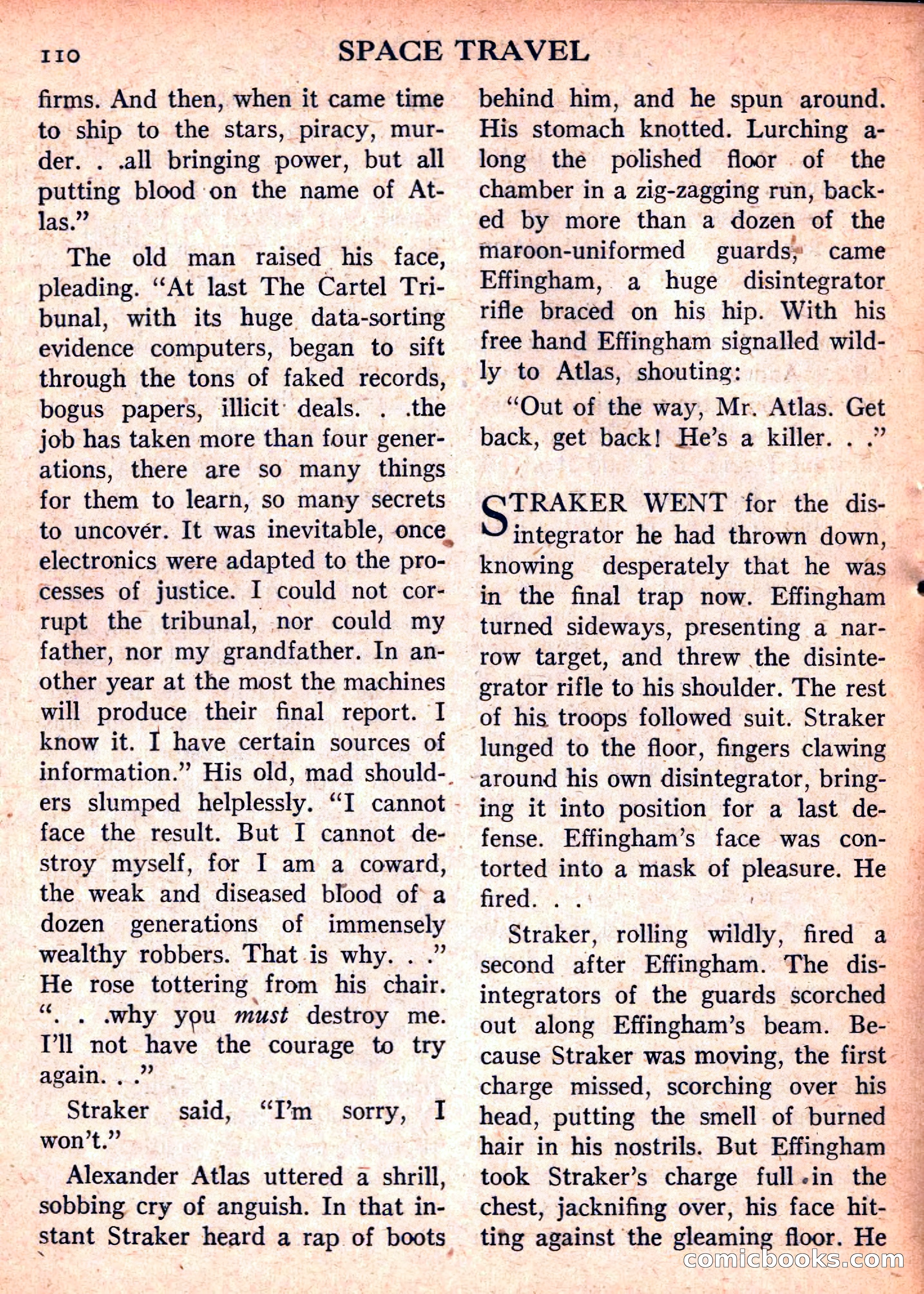 Space Travel, September 1958 — page 110 of 132