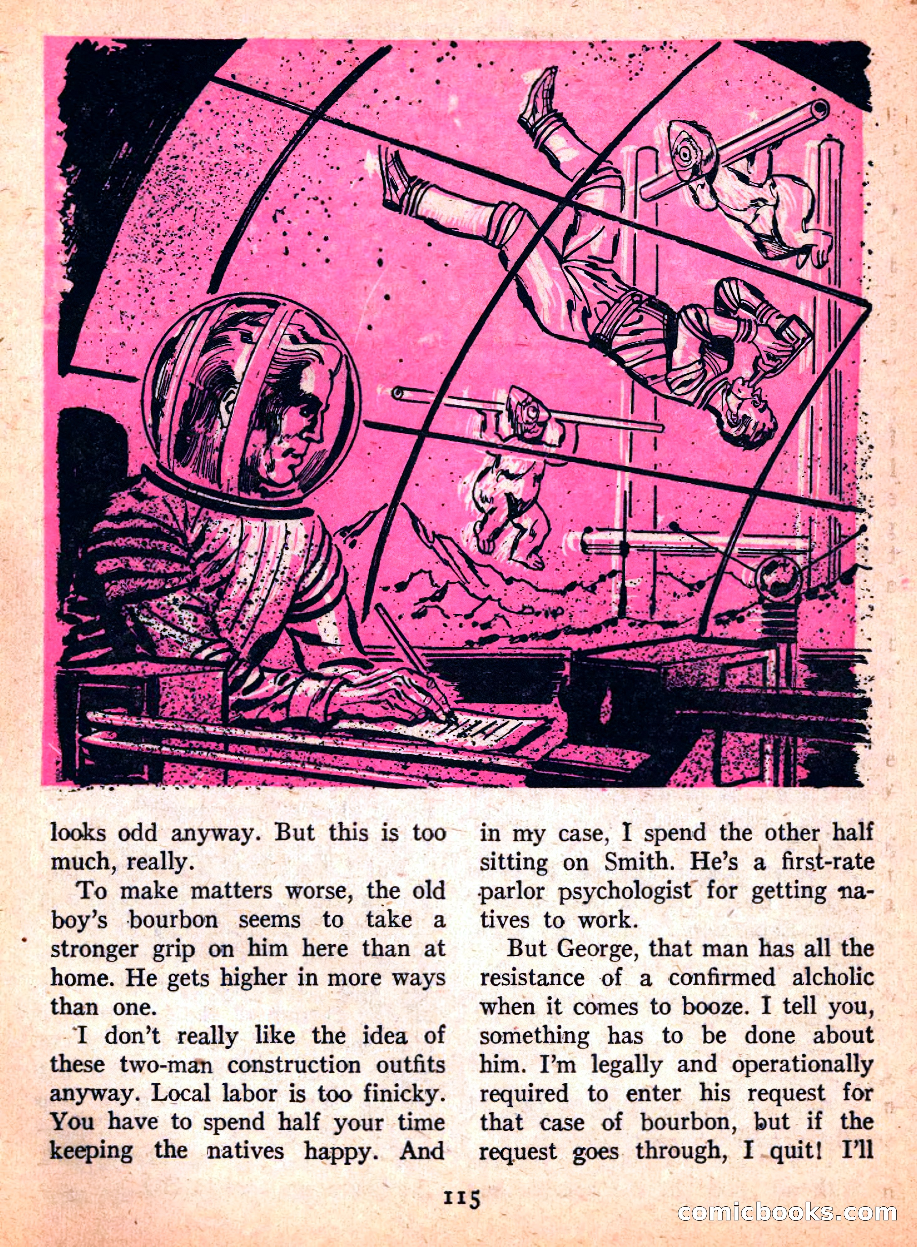 Space Travel, September 1958 — page 115 of 132