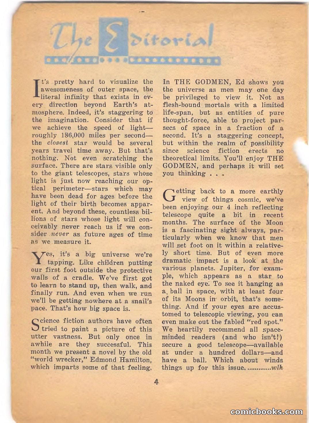 Space Travel, Vol. 5, No. 6 — page 4 of 133