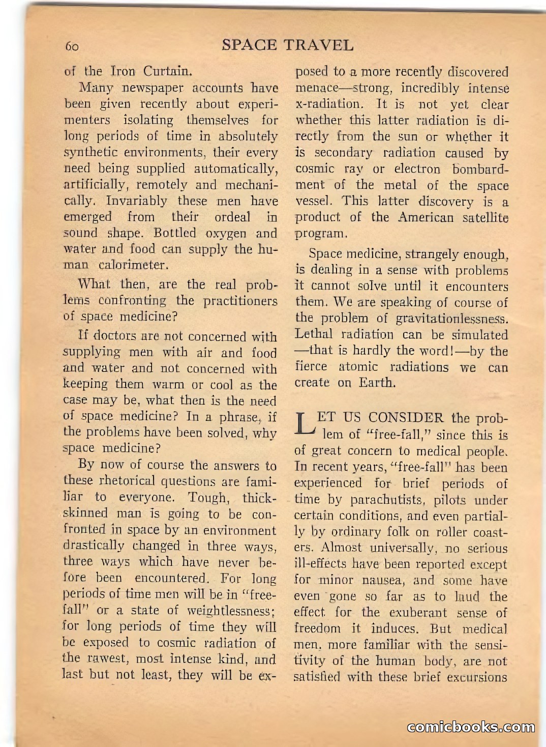 Space Travel, Vol. 5, No. 6 — page 60 of 133