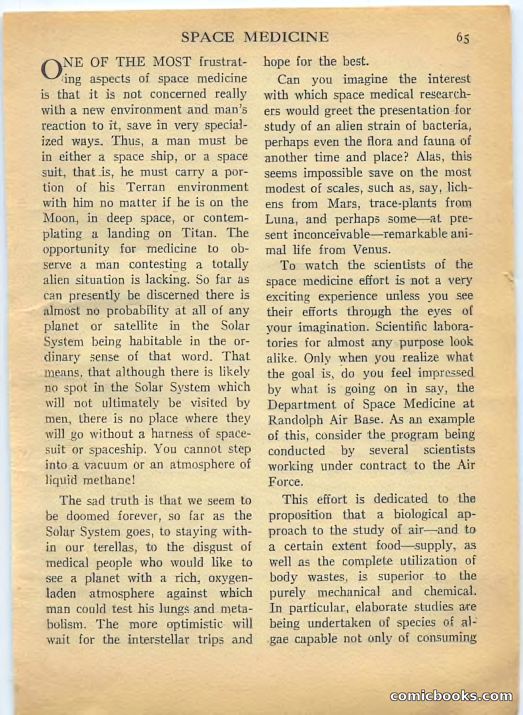 Space Travel, Vol. 5, No. 6 — page 65 of 133
