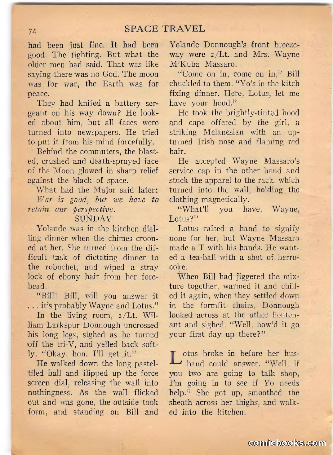 Space Travel, Vol. 5, No. 6 — page 74 of 133