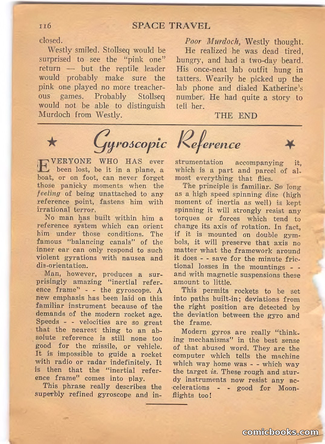Space Travel, Vol. 5, No. 6 — page 116 of 133