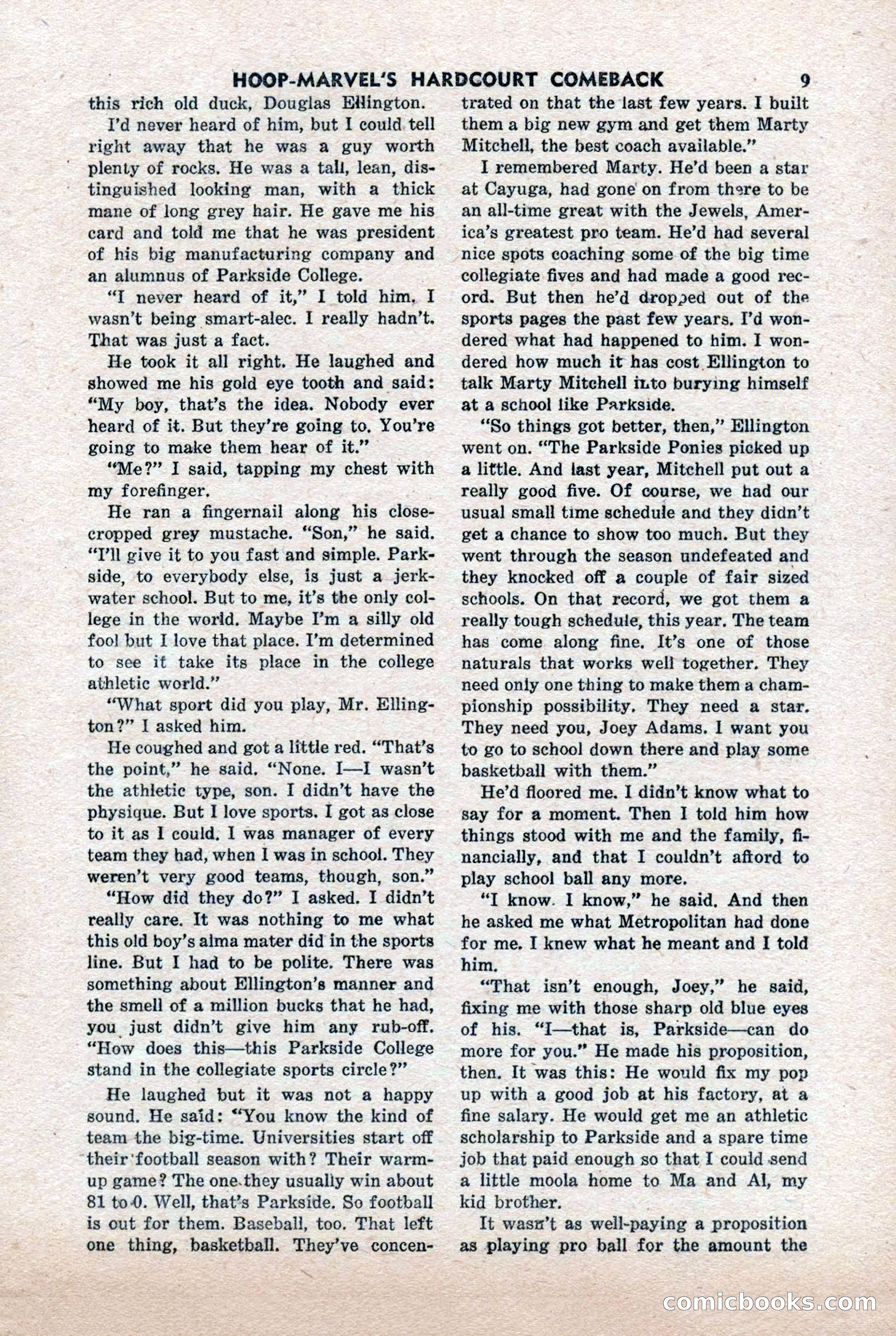 Sports Leaders Magazine, April 1948 — page 9 of 100