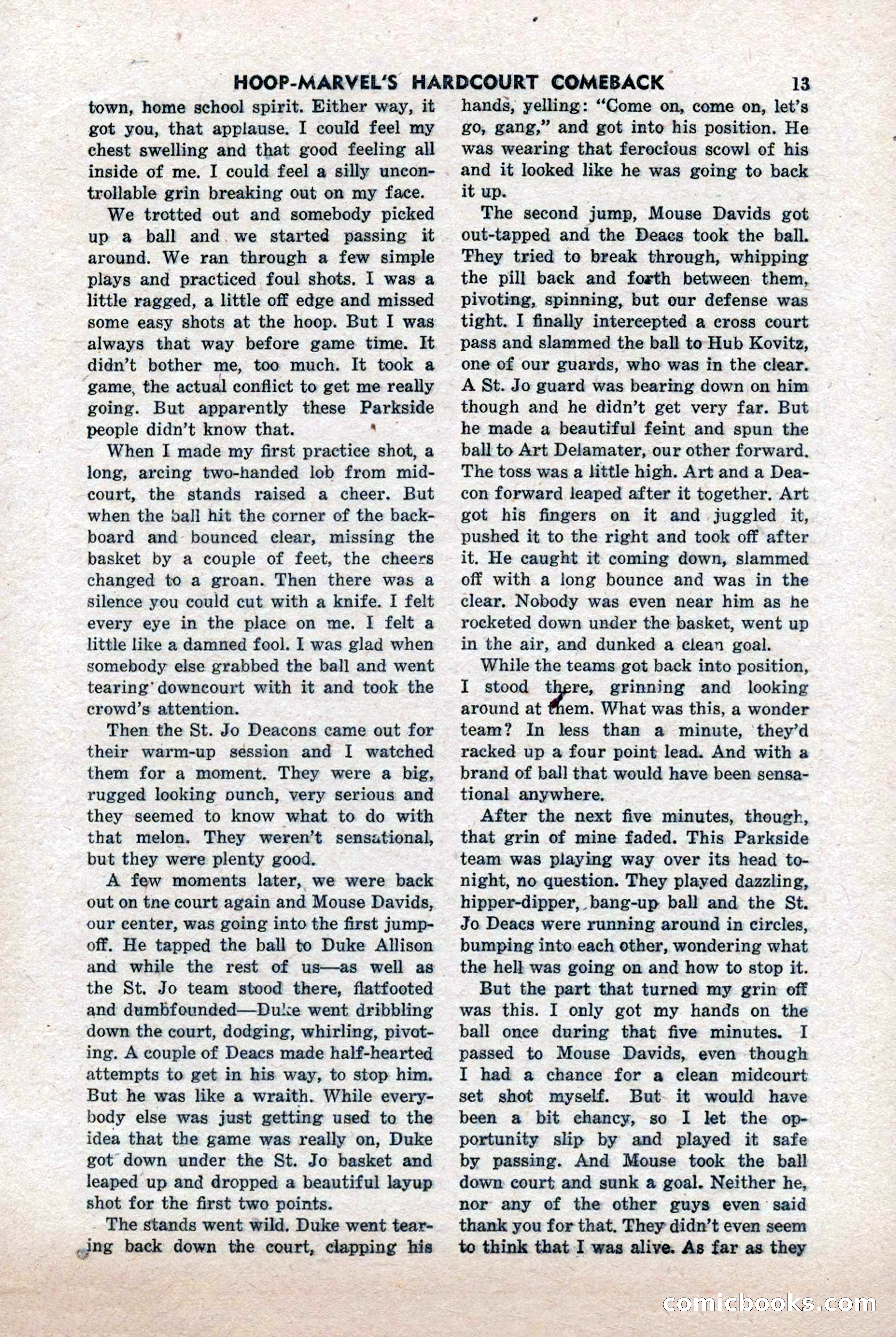 Sports Leaders Magazine, April 1948 — page 13 of 100