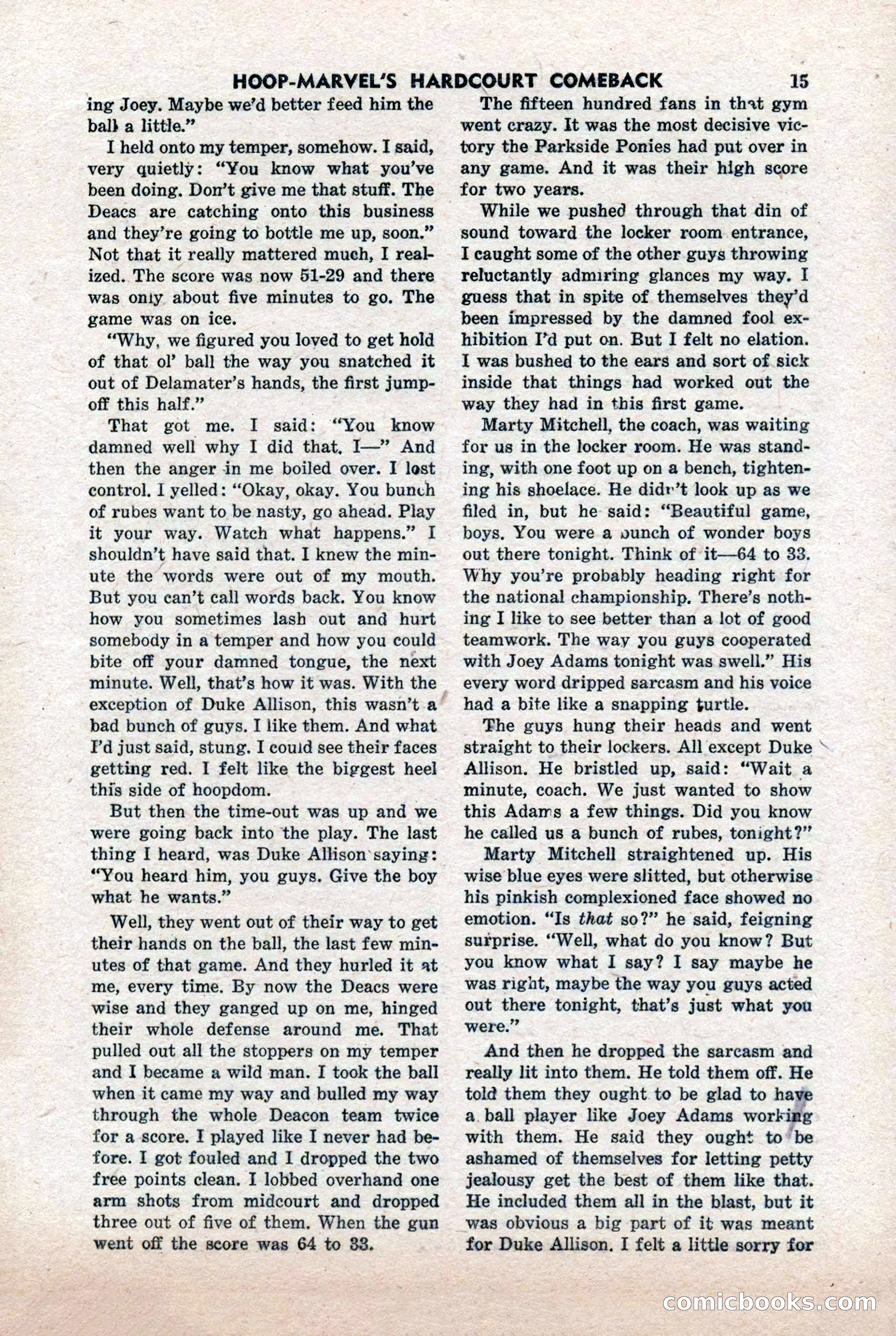Sports Leaders Magazine, April 1948 — page 15 of 100