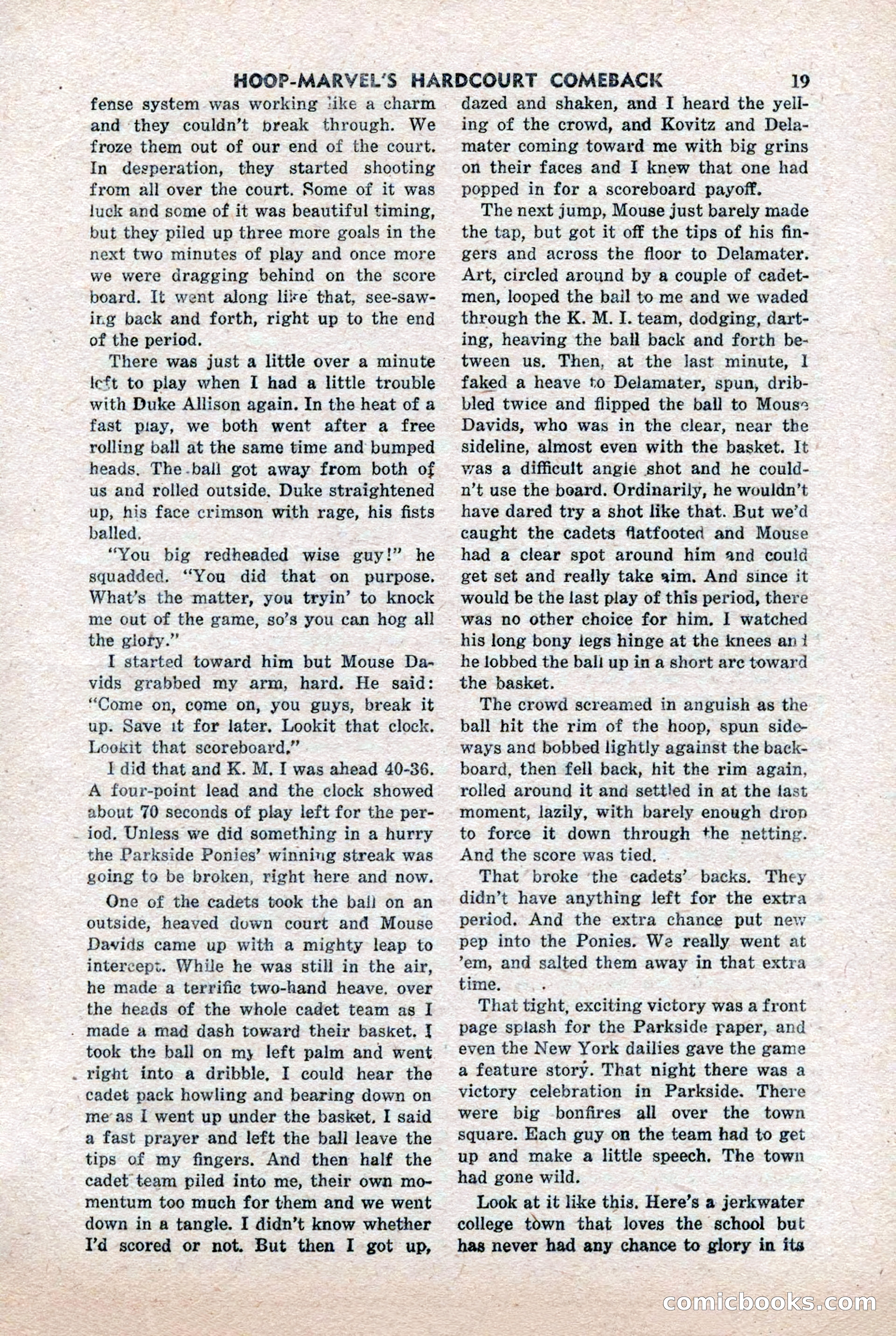 Sports Leaders Magazine, April 1948 — page 19 of 100