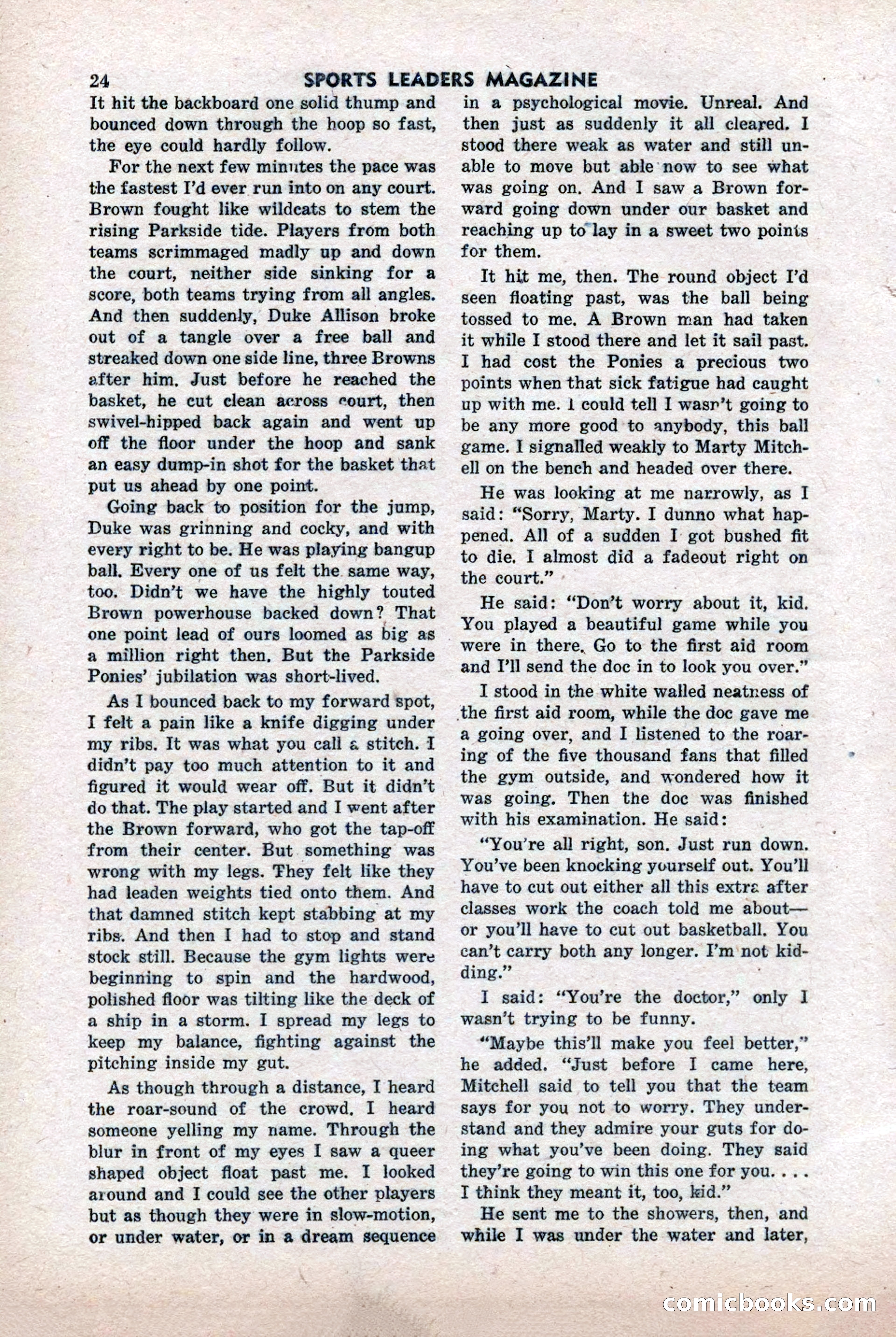 Sports Leaders Magazine, April 1948 — page 24 of 100