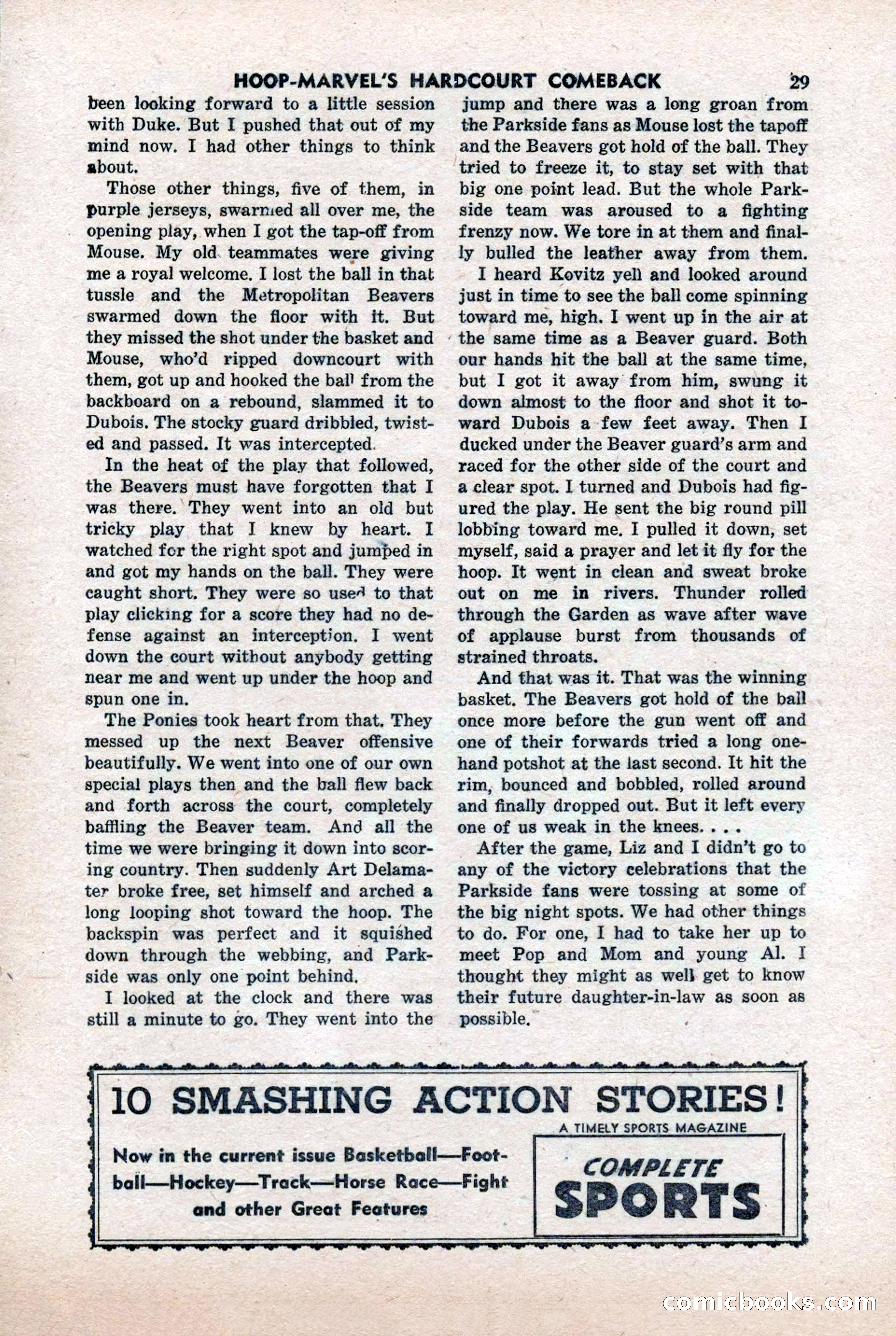 Sports Leaders Magazine, April 1948 — page 29 of 100