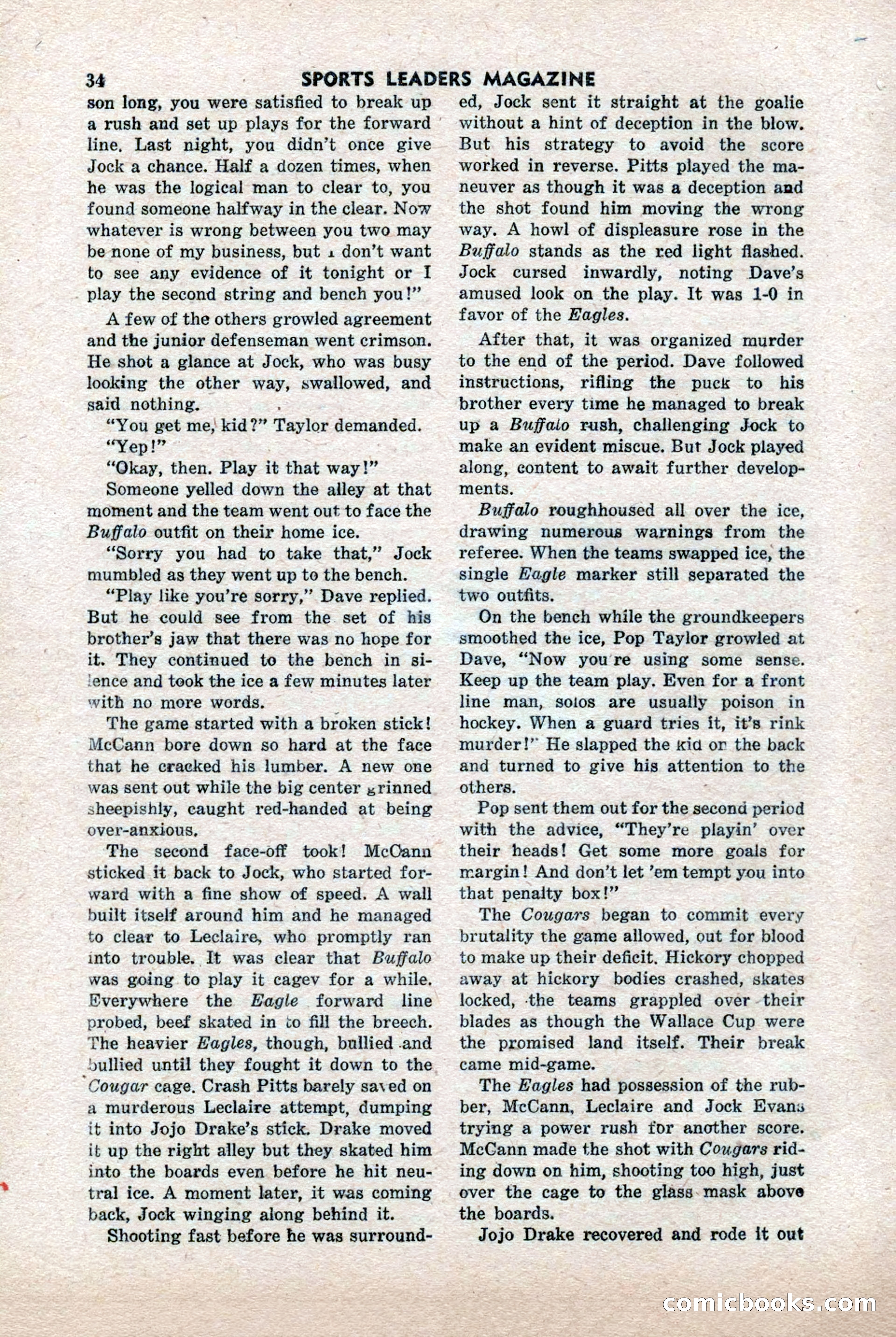 Sports Leaders Magazine, April 1948 — page 34 of 100