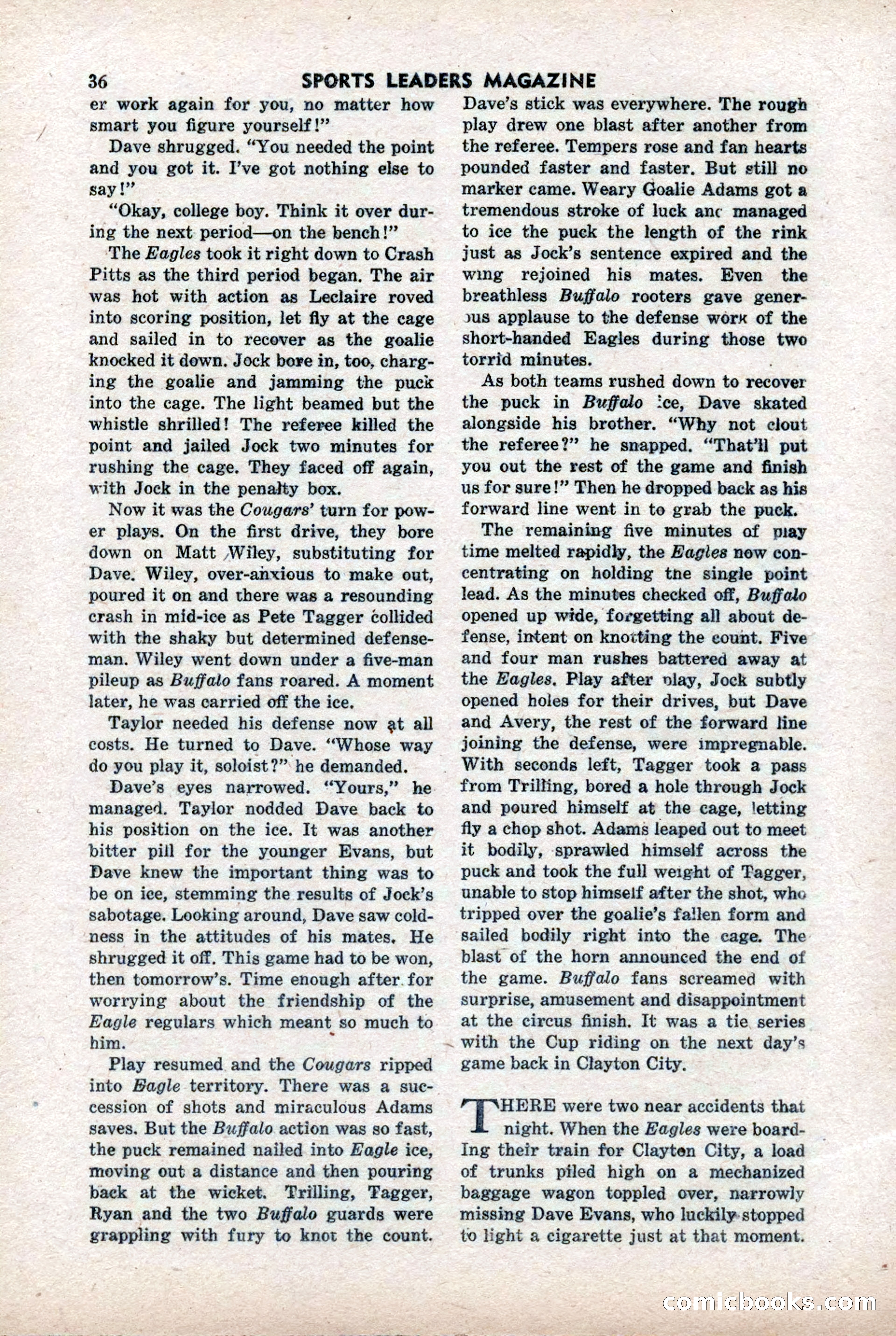 Sports Leaders Magazine, April 1948 — page 36 of 100