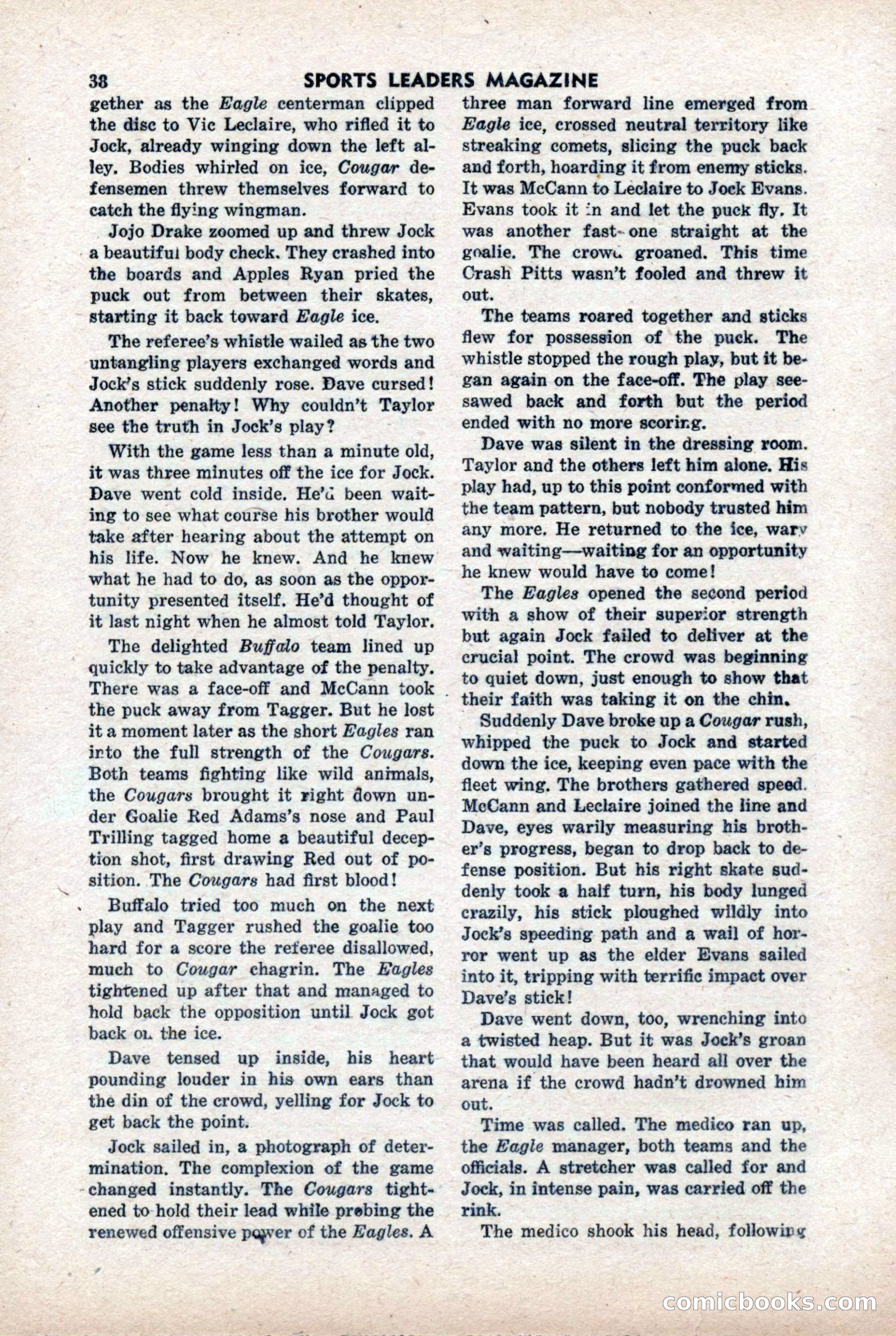 Sports Leaders Magazine, April 1948 — page 38 of 100