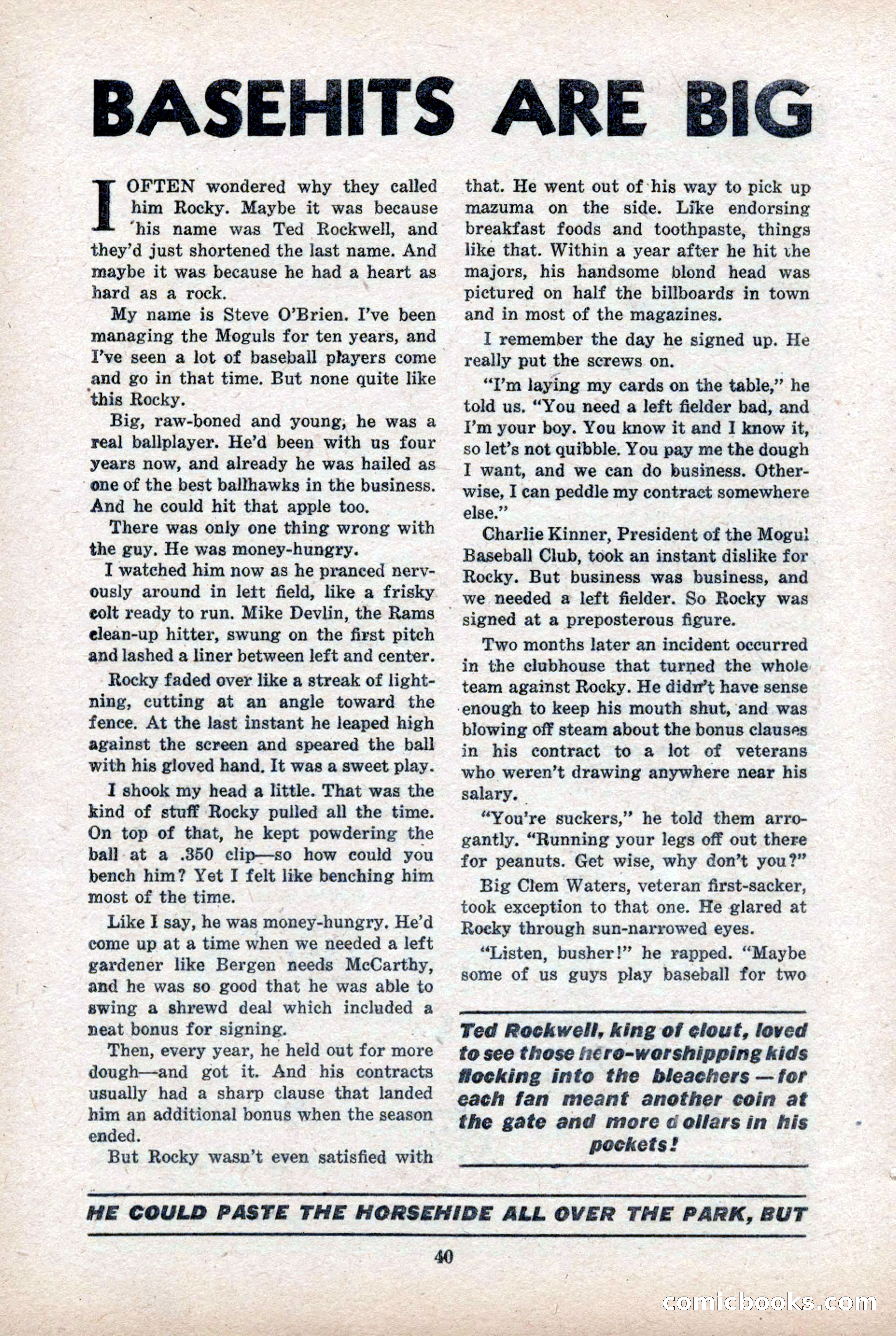 Sports Leaders Magazine, April 1948 — page 40 of 100