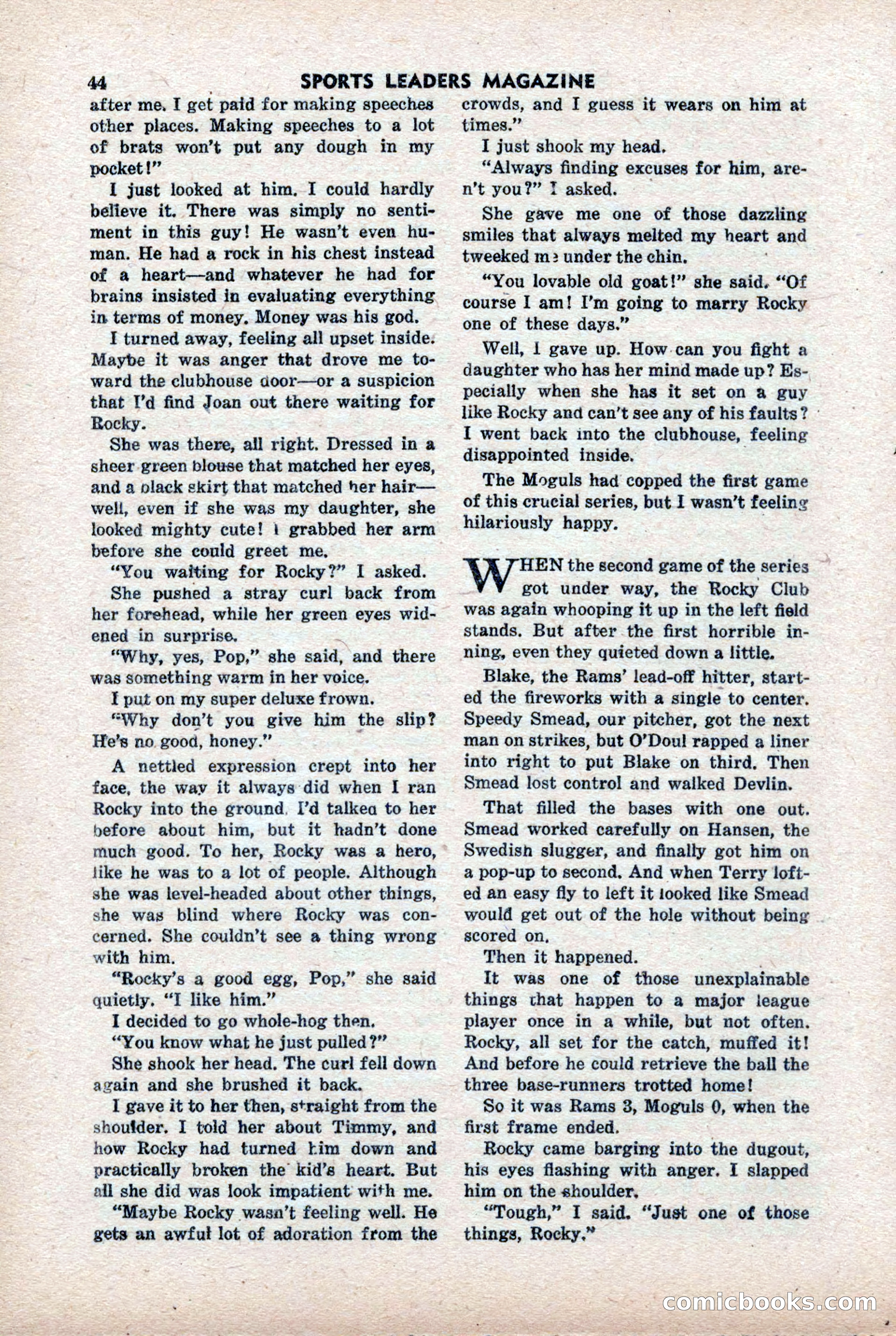Sports Leaders Magazine, April 1948 — page 44 of 100