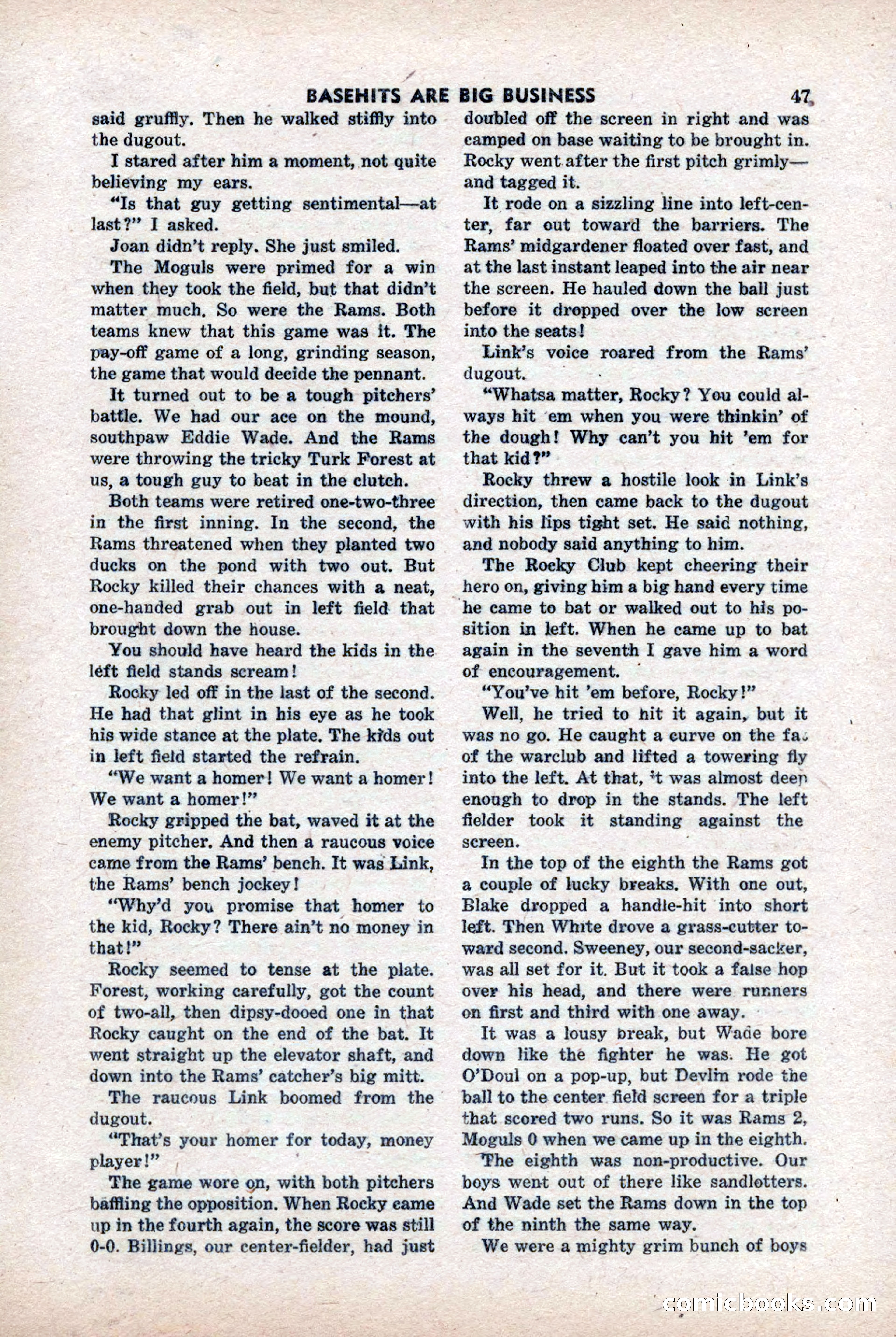 Sports Leaders Magazine, April 1948 — page 47 of 100