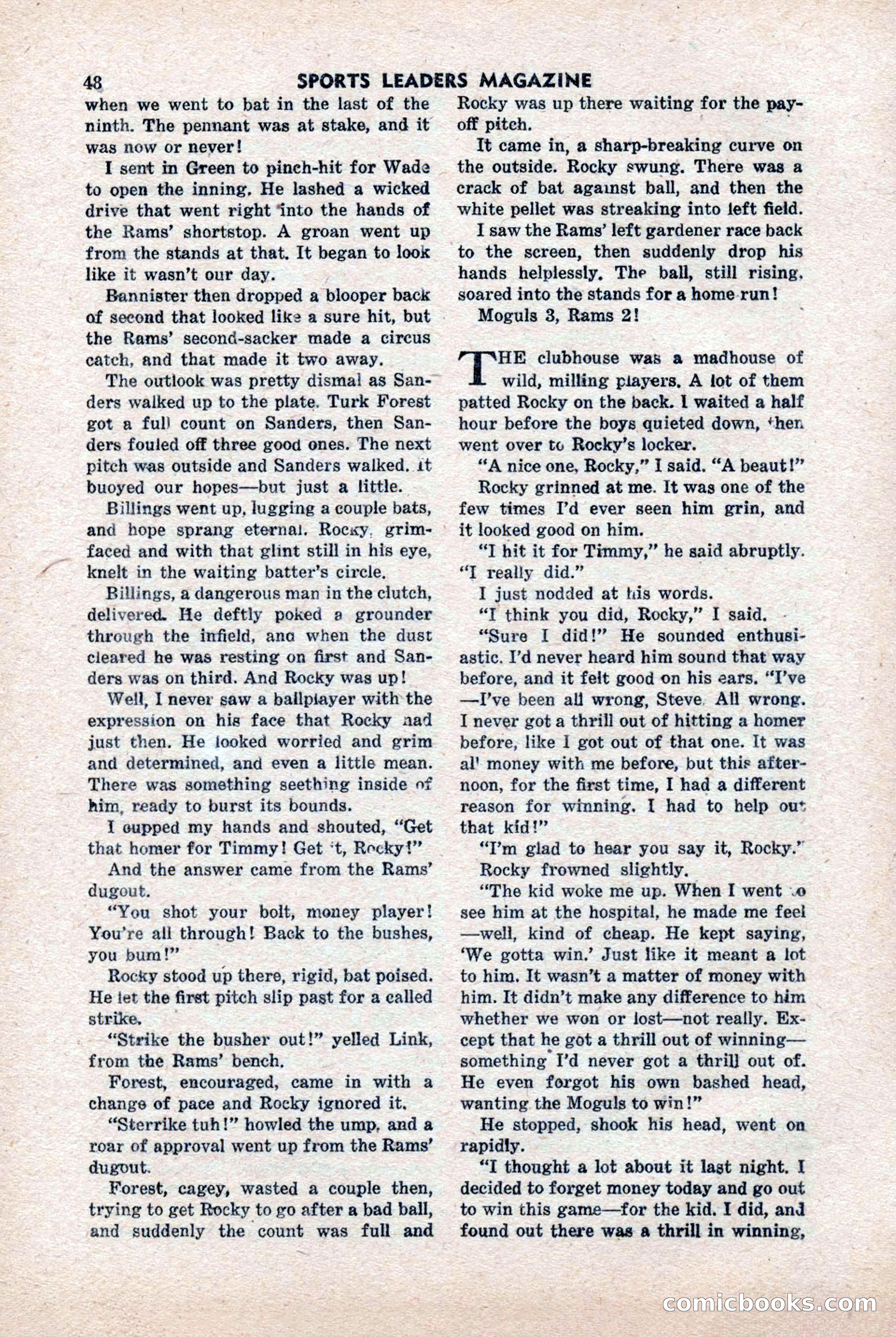 Sports Leaders Magazine, April 1948 — page 48 of 100