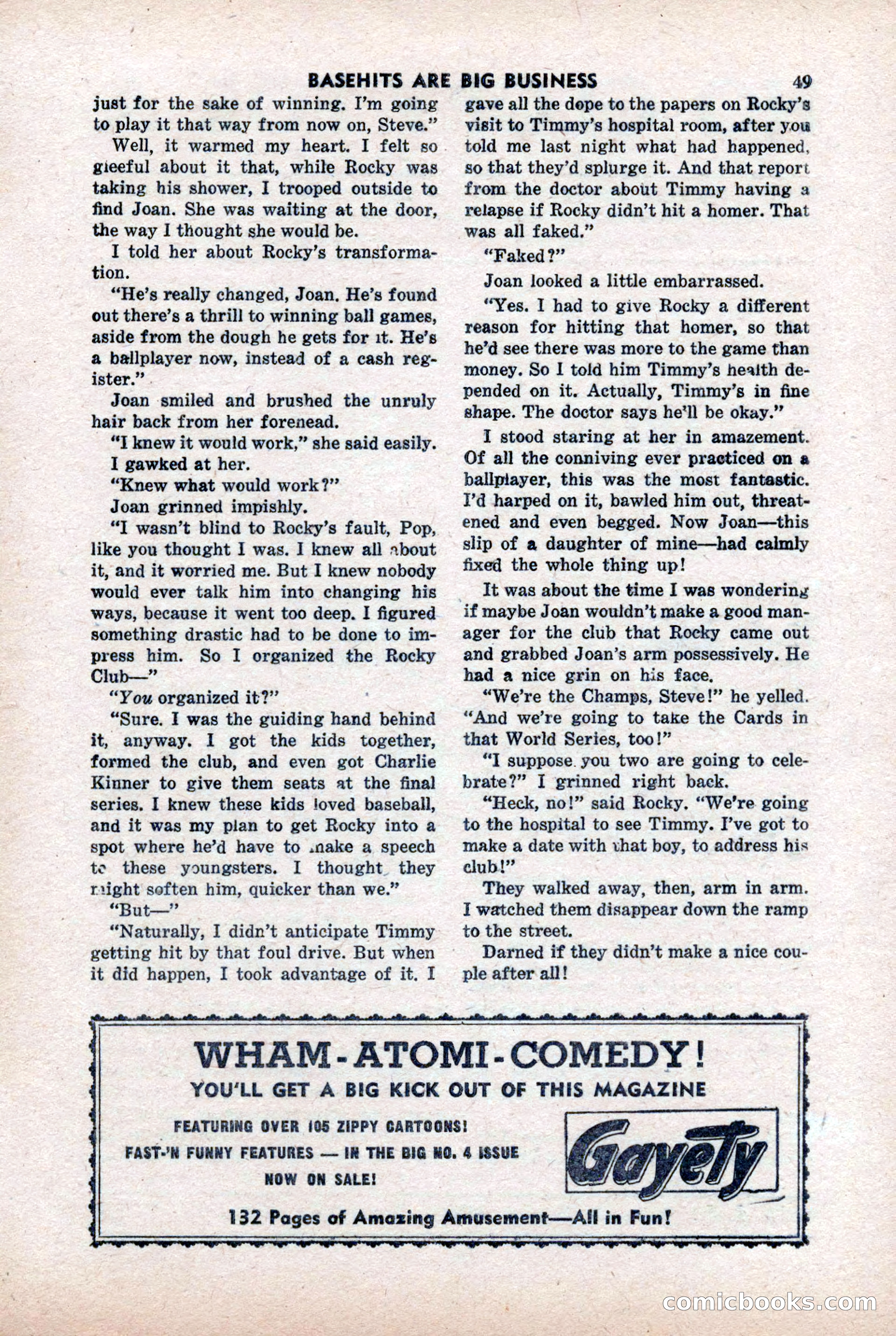 Sports Leaders Magazine, April 1948 — page 49 of 100