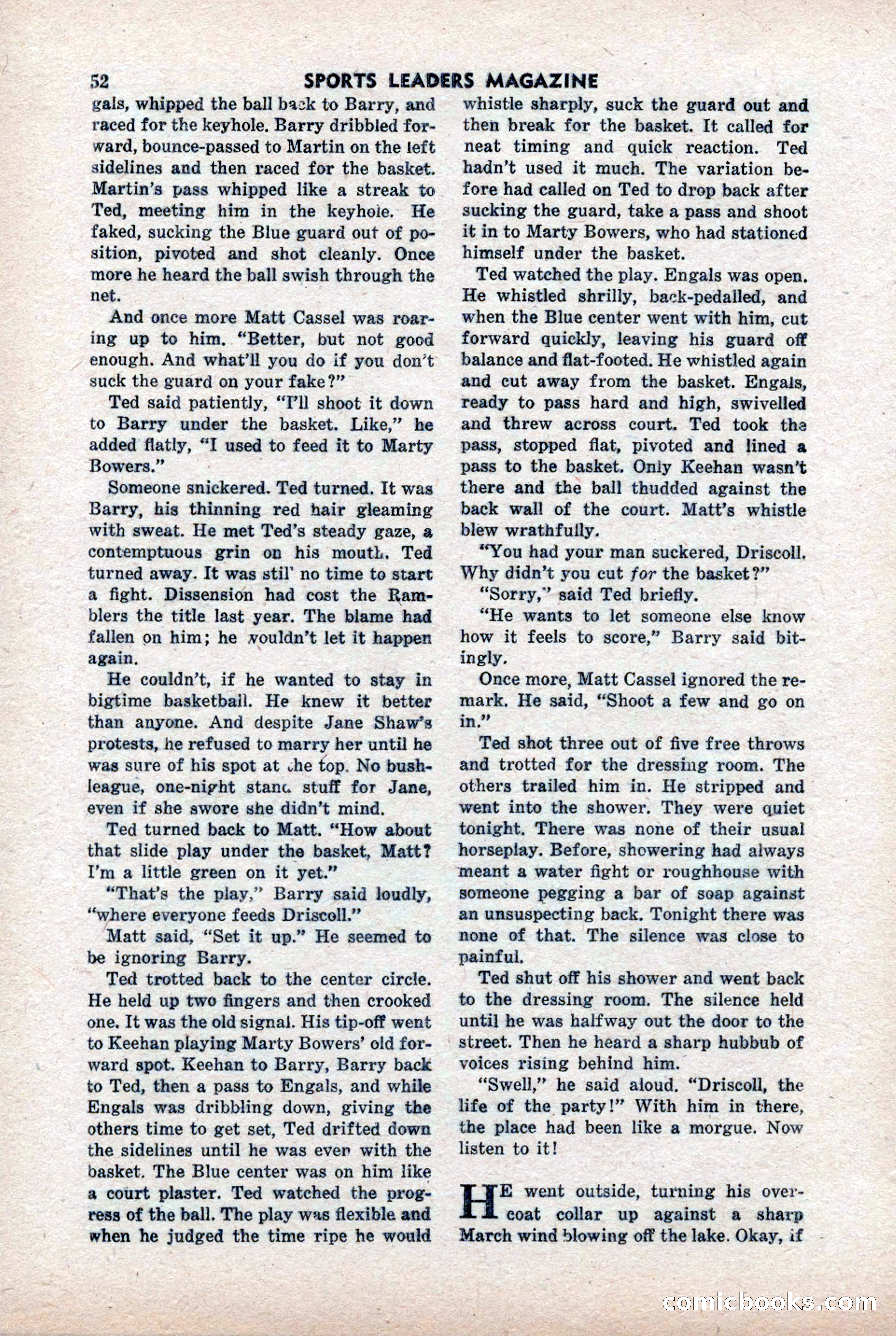 Sports Leaders Magazine, April 1948 — page 52 of 100