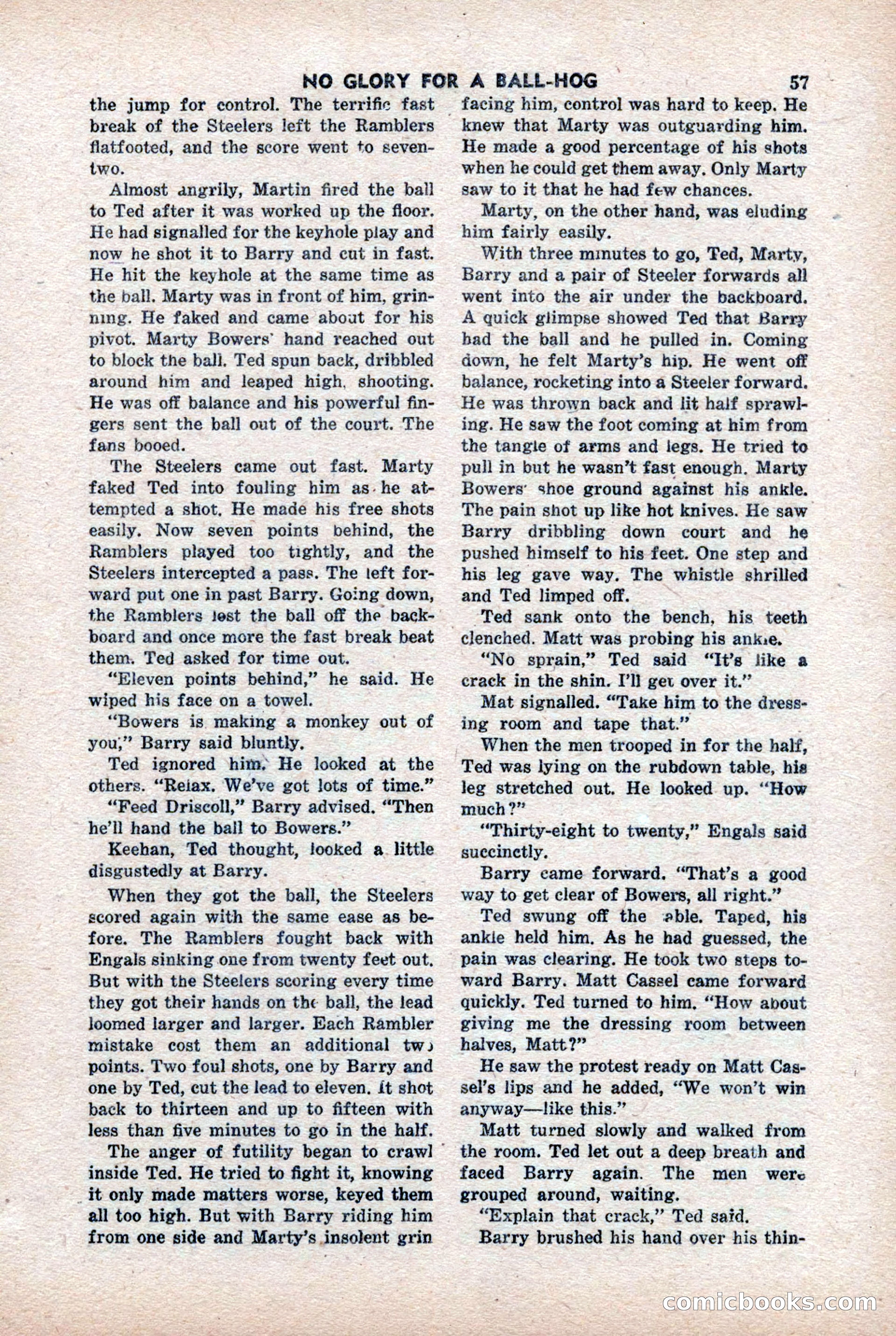 Sports Leaders Magazine, April 1948 — page 57 of 100