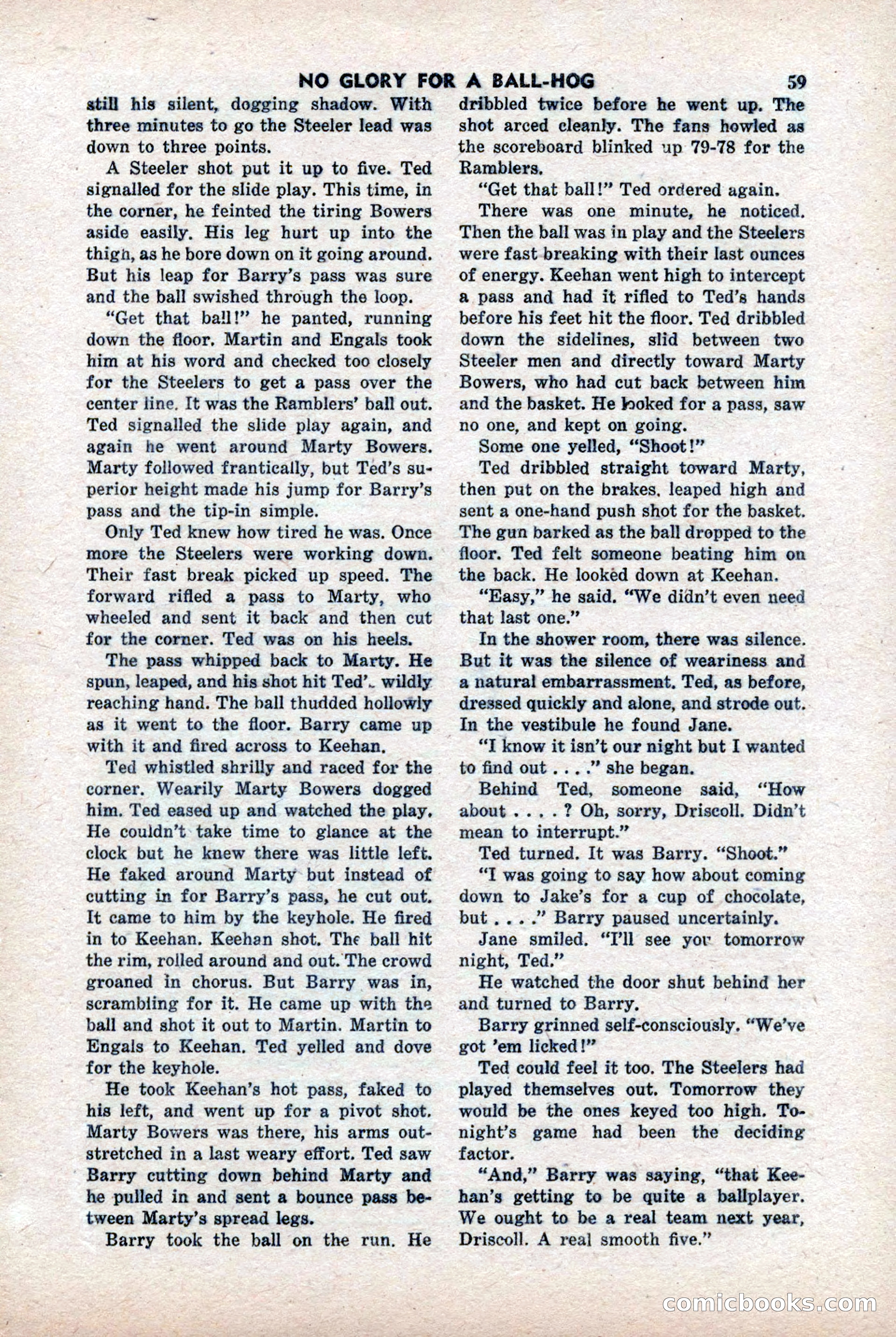 Sports Leaders Magazine, April 1948 — page 59 of 100