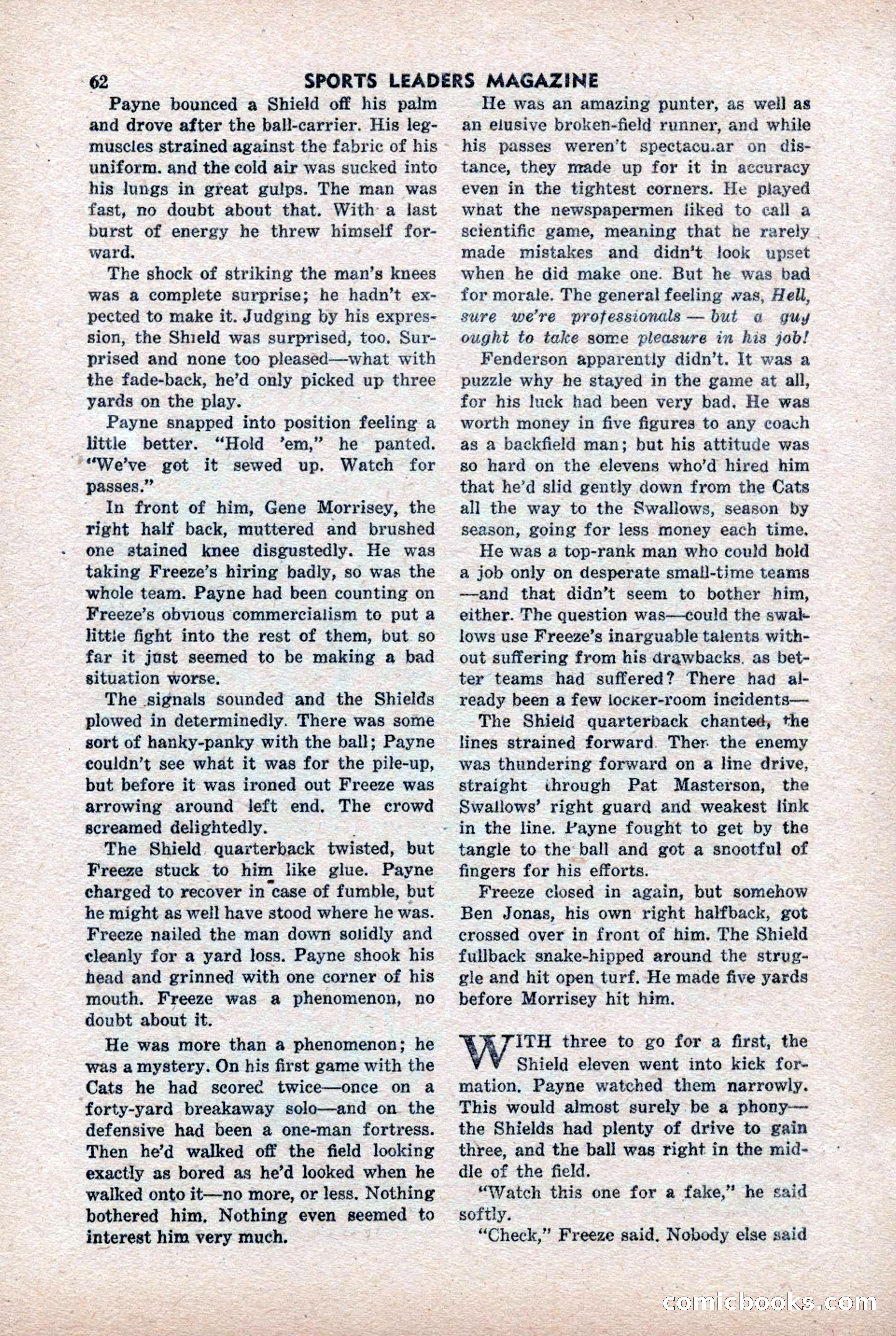 Sports Leaders Magazine, April 1948 — page 62 of 100