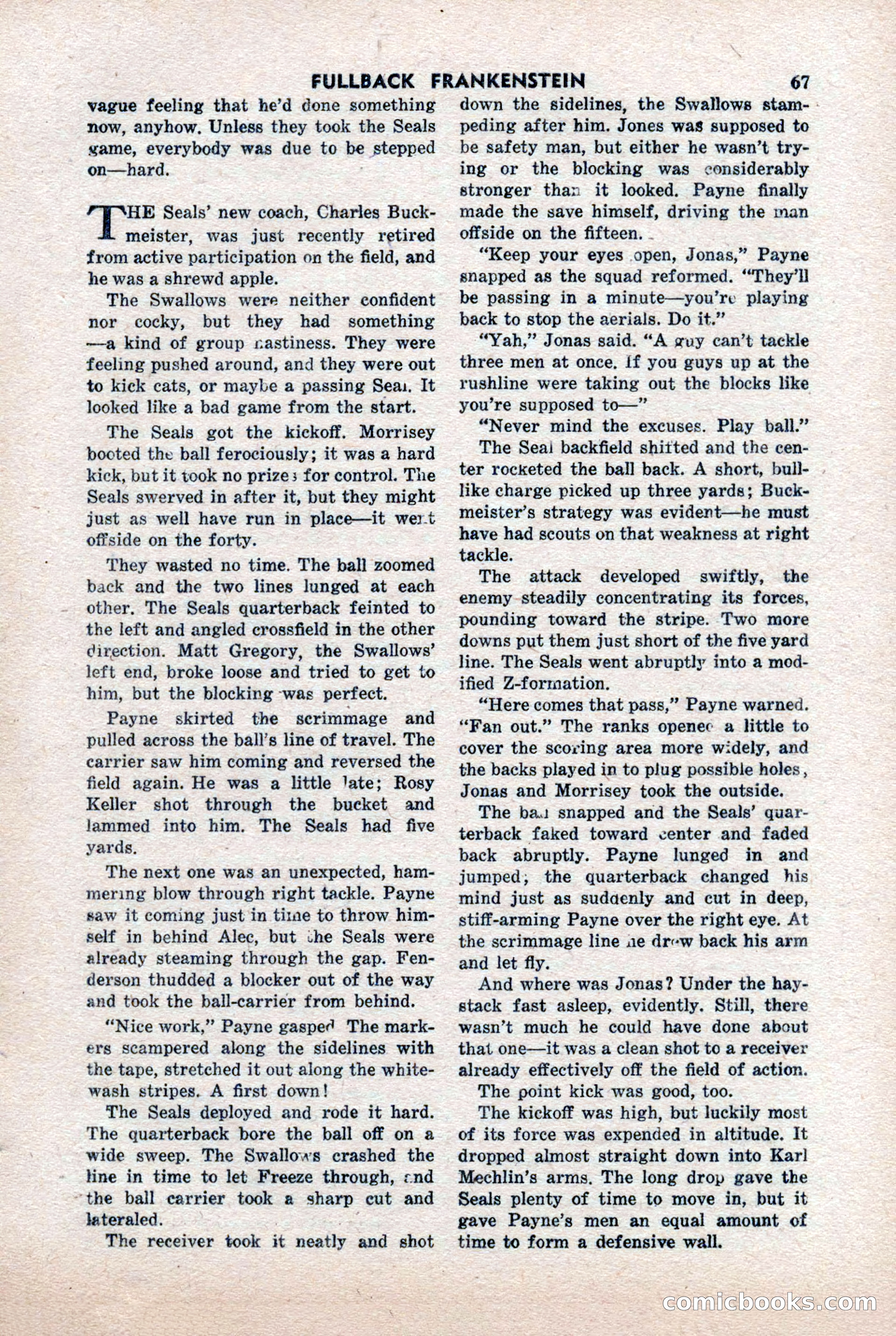 Sports Leaders Magazine, April 1948 — page 67 of 100