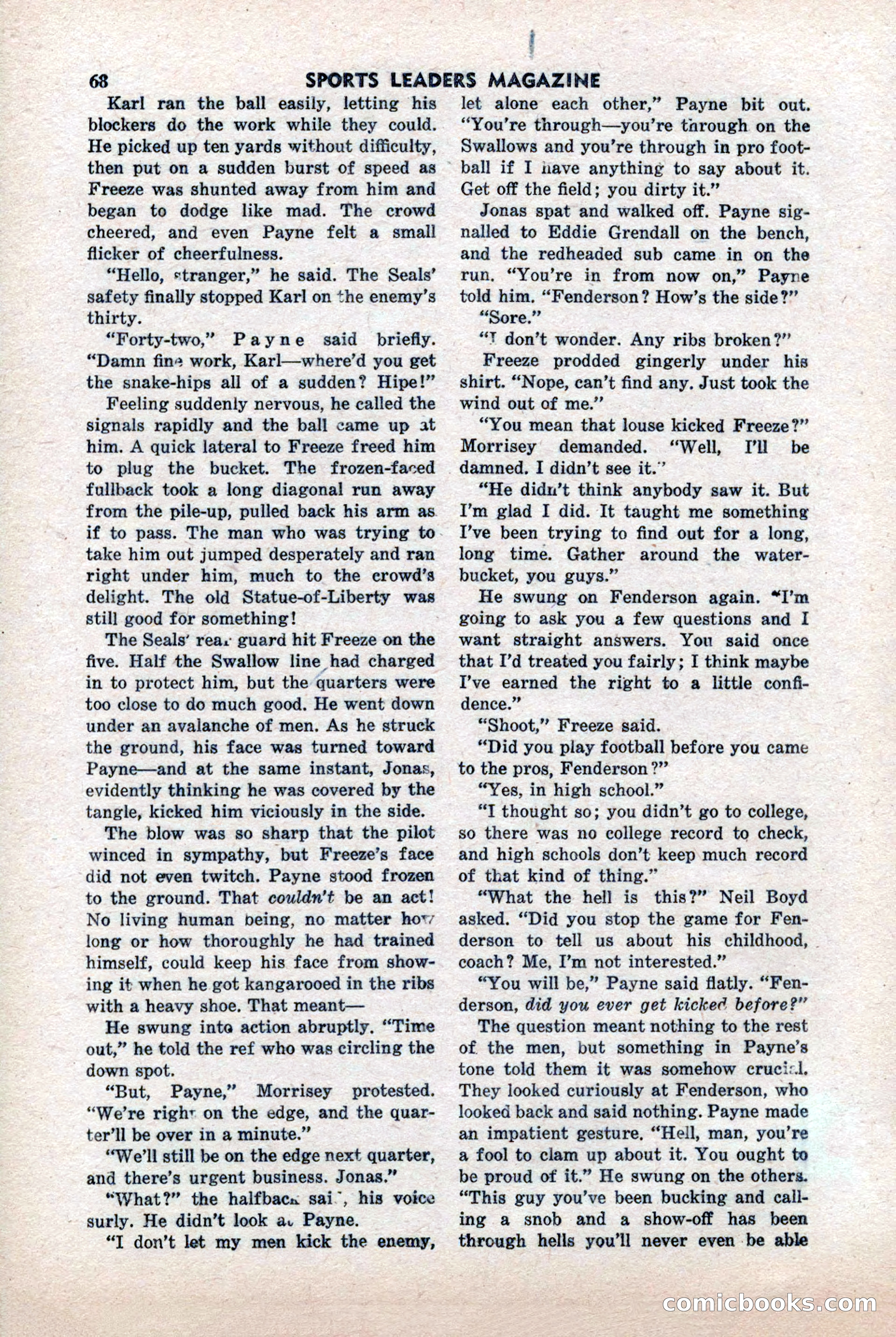 Sports Leaders Magazine, April 1948 — page 68 of 100