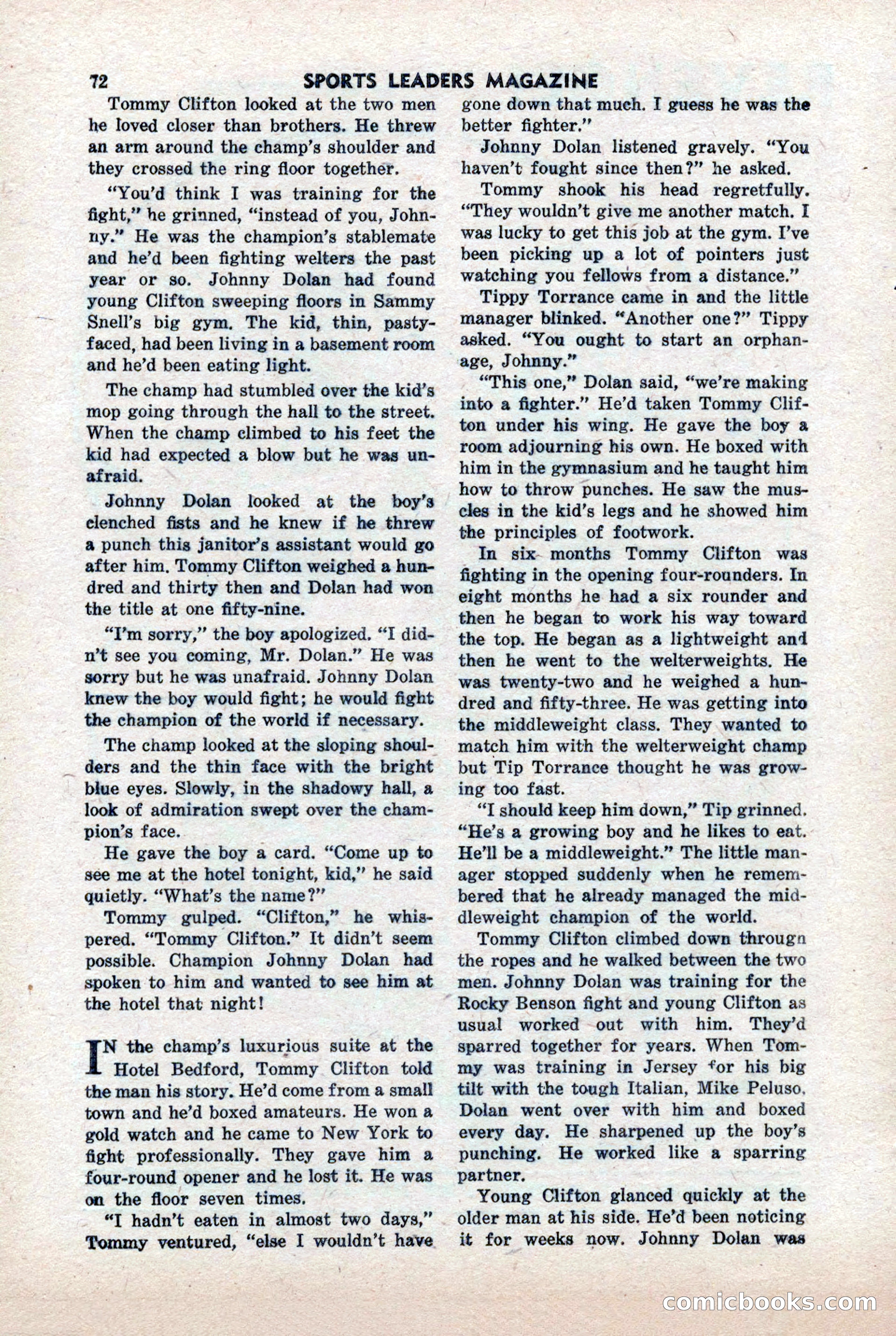 Sports Leaders Magazine, April 1948 — page 72 of 100