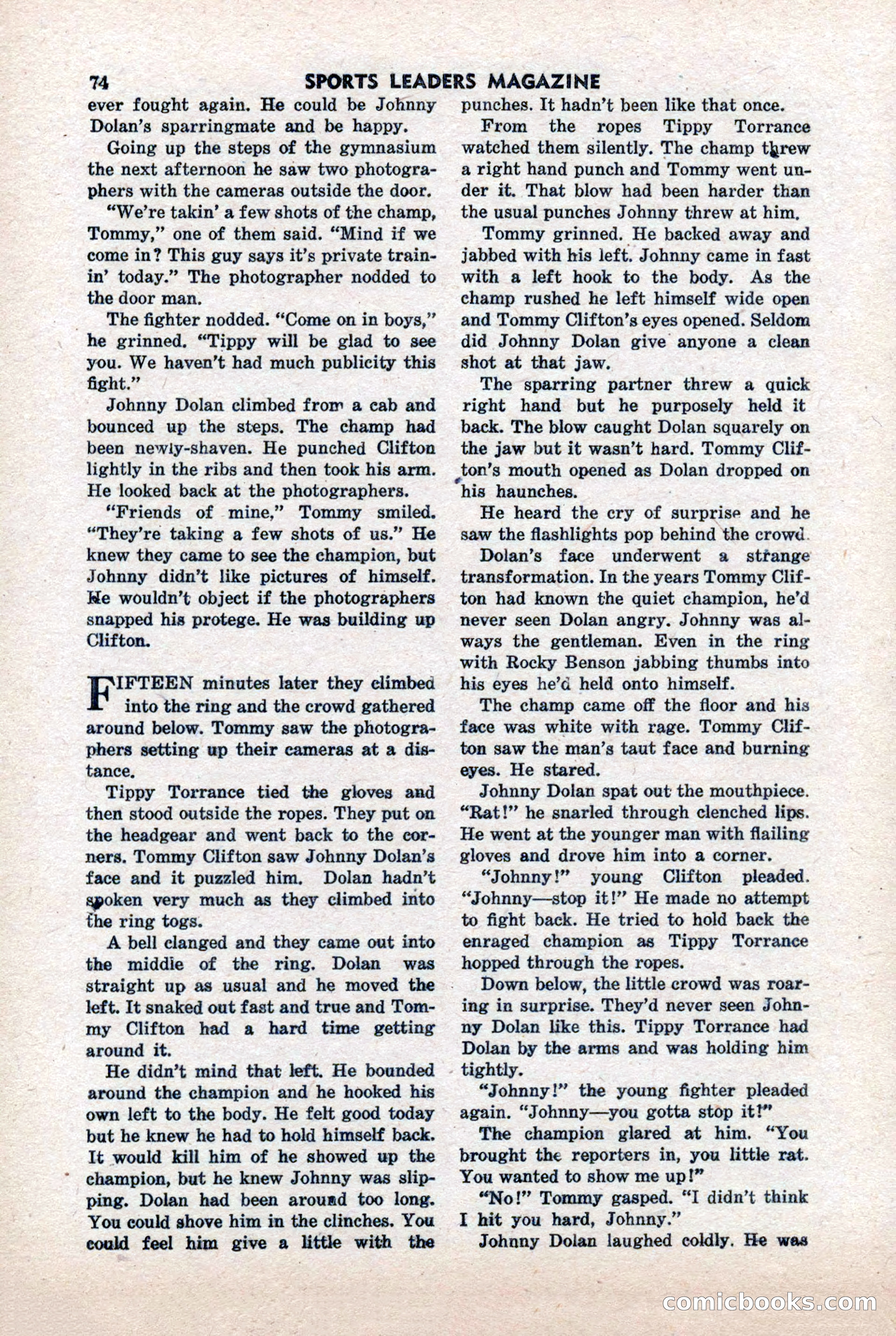 Sports Leaders Magazine, April 1948 — page 74 of 100