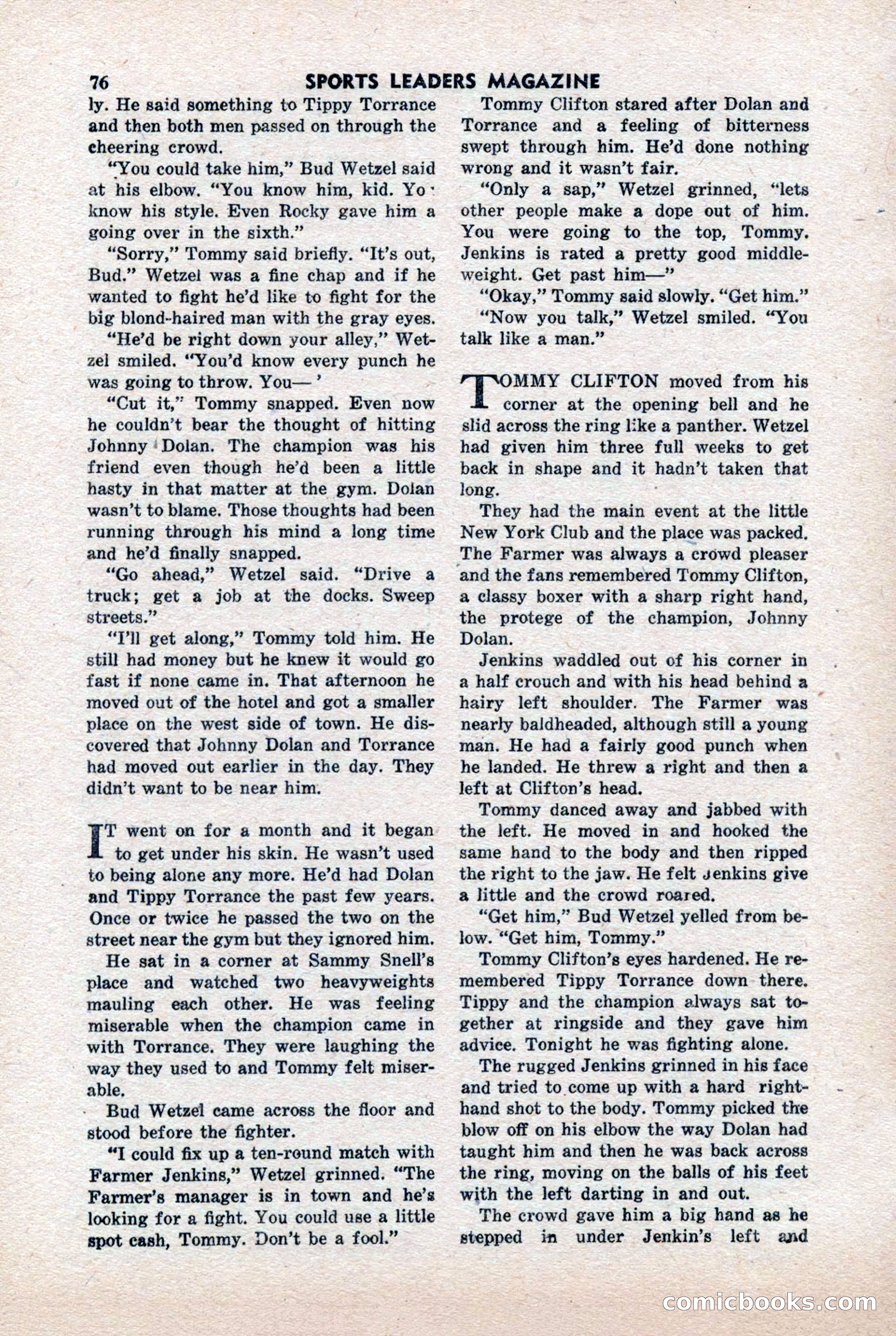 Sports Leaders Magazine, April 1948 — page 76 of 100