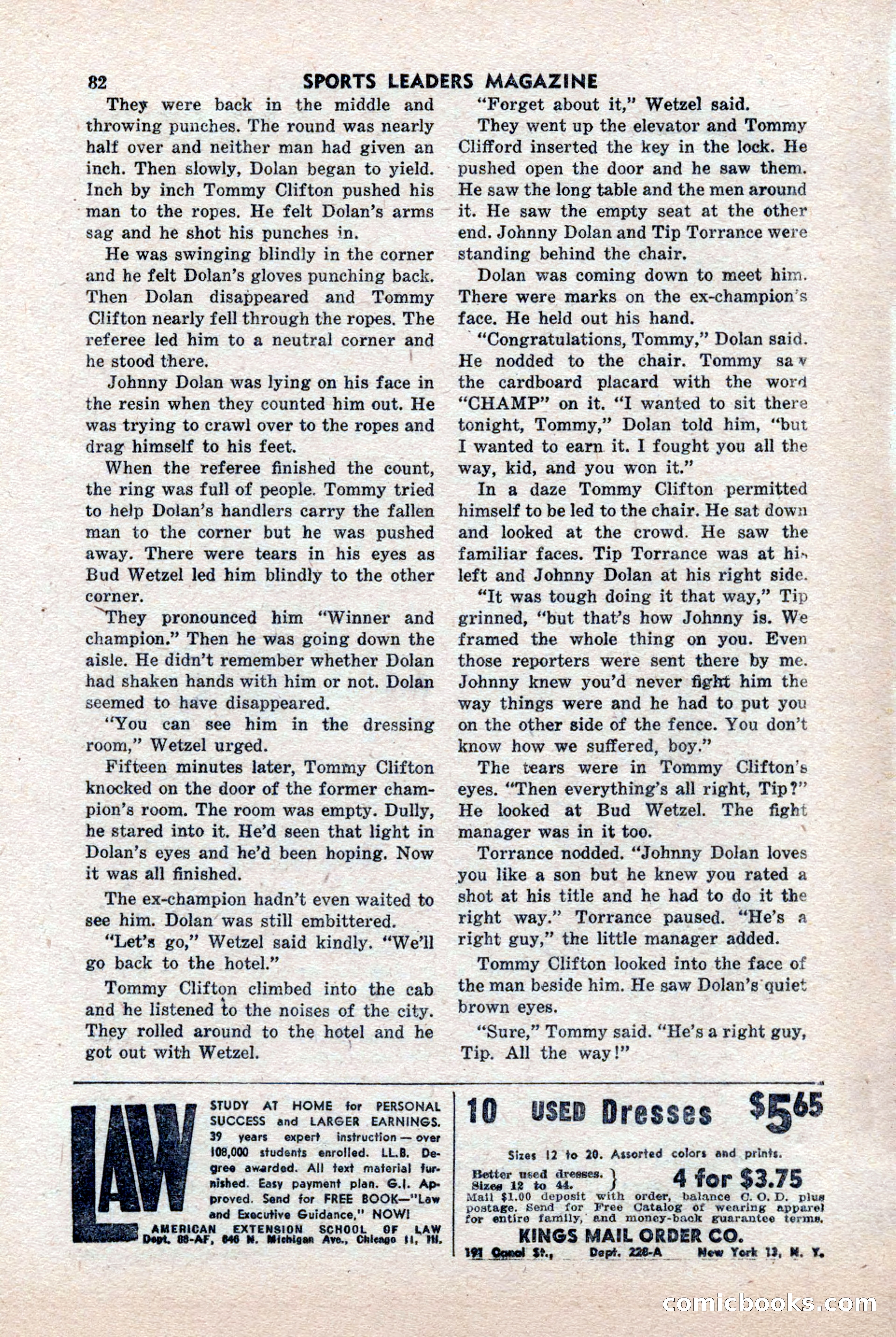Sports Leaders Magazine, April 1948 — page 82 of 100