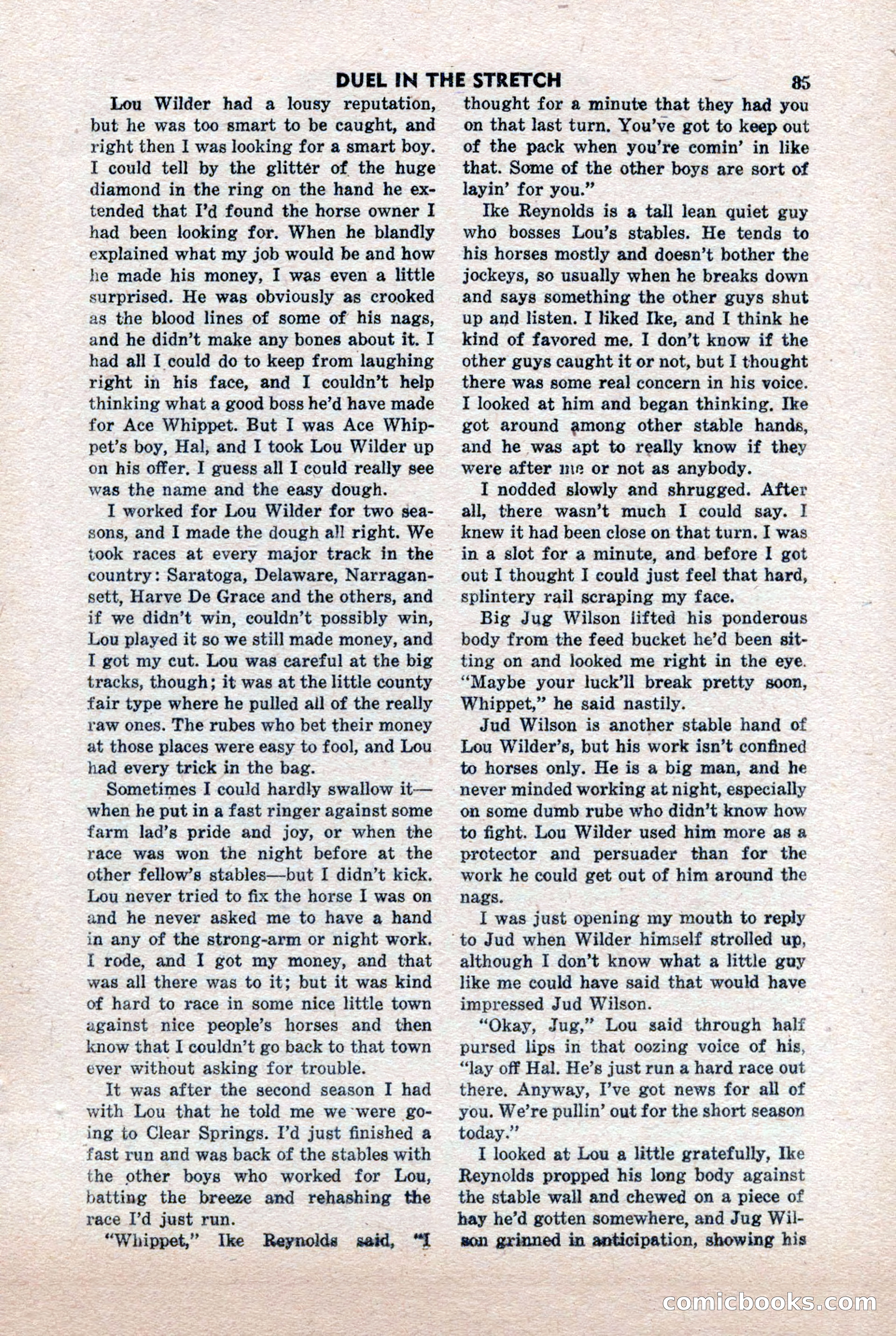 Sports Leaders Magazine, April 1948 — page 85 of 100