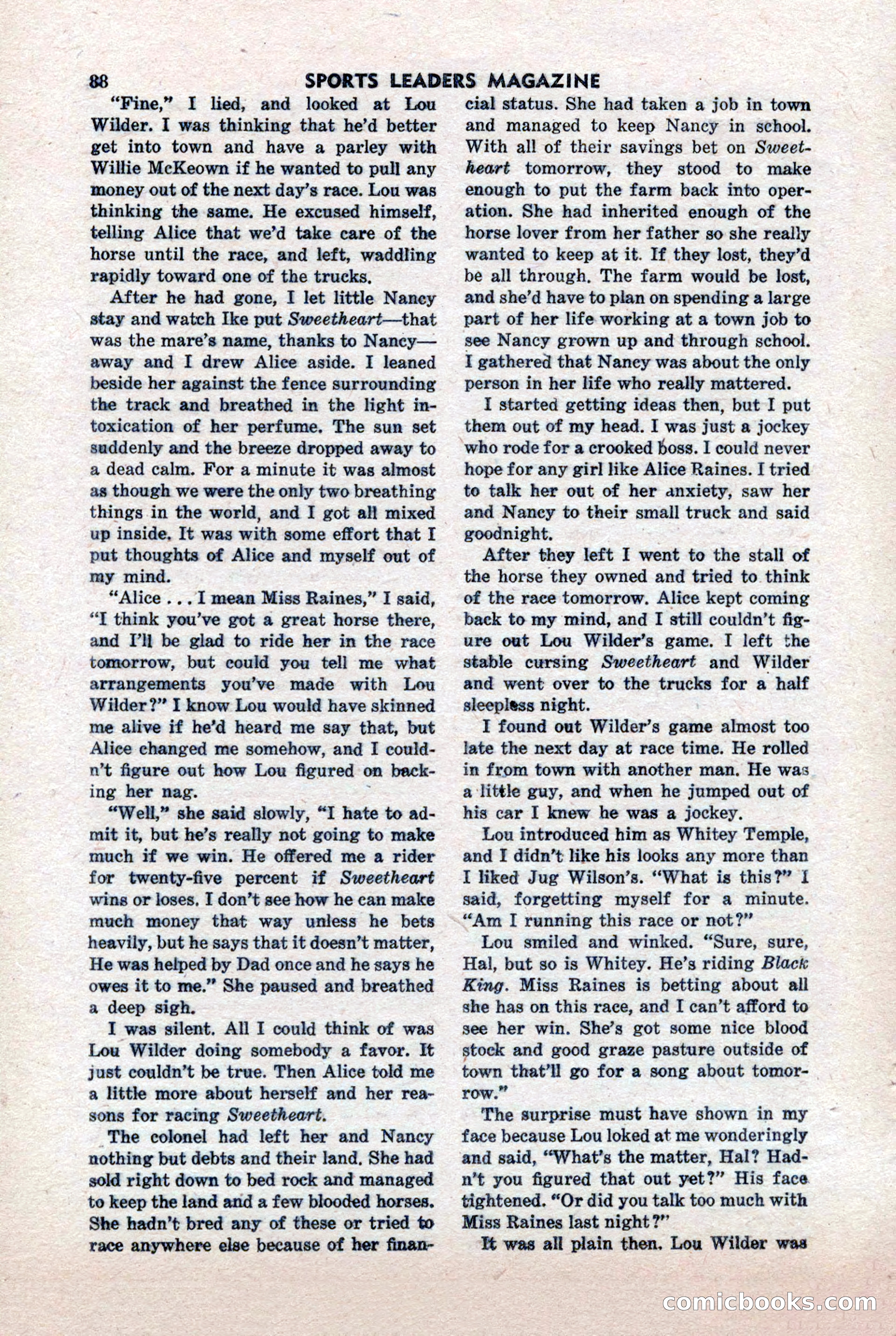 Sports Leaders Magazine, April 1948 — page 88 of 100