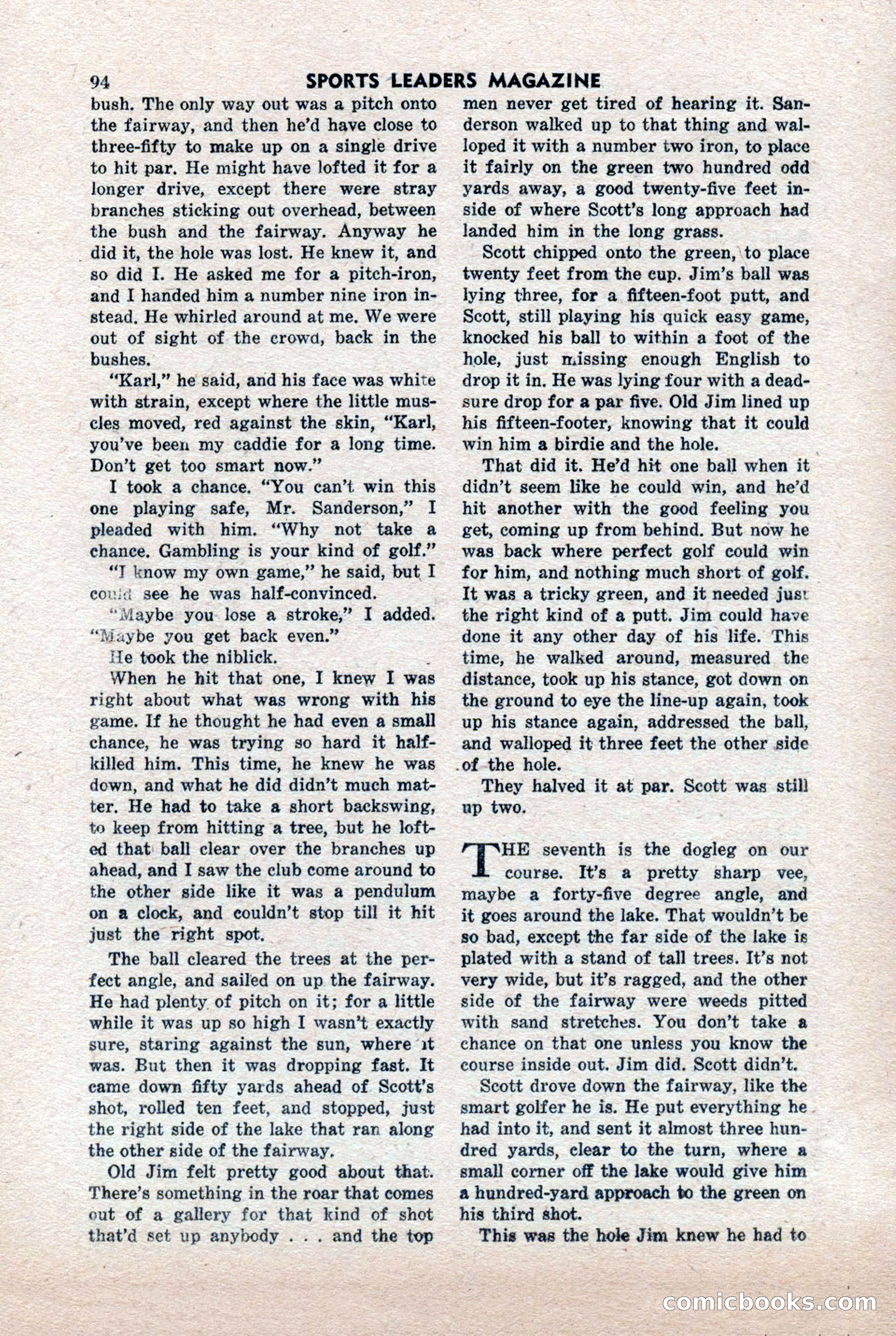 Sports Leaders Magazine, April 1948 — page 94 of 100