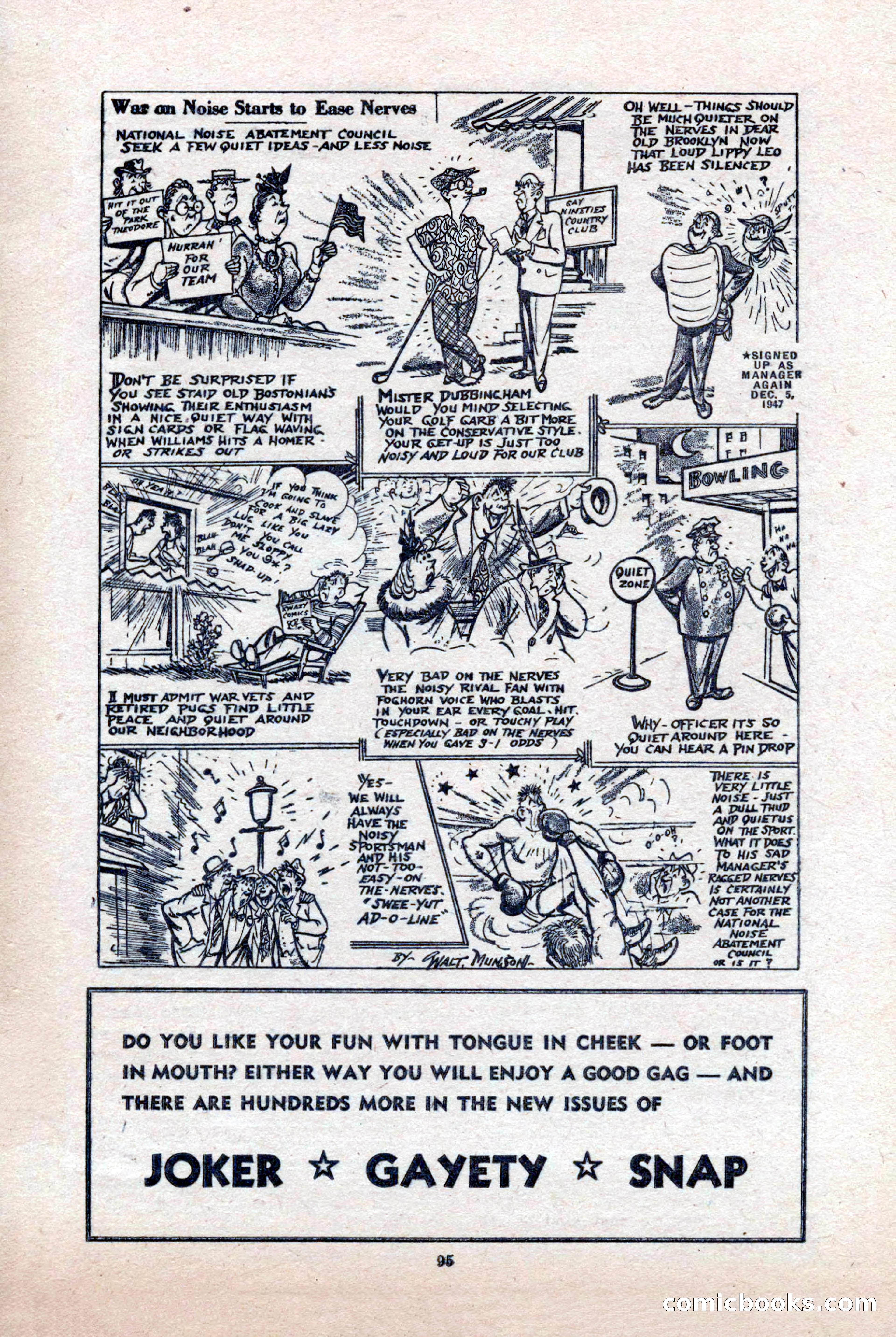 Sports Leaders Magazine, April 1948 — page 95 of 100