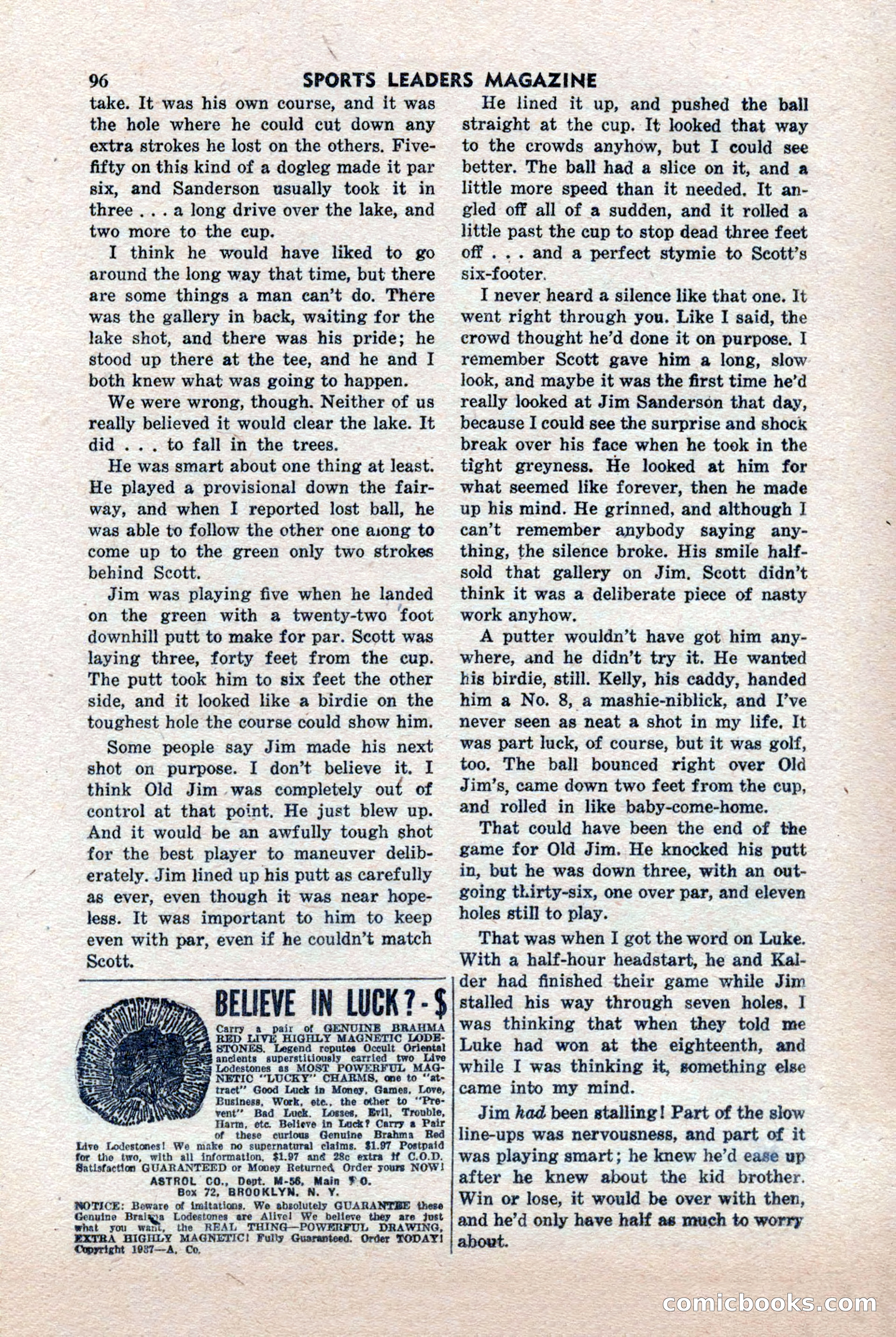 Sports Leaders Magazine, April 1948 — page 96 of 100