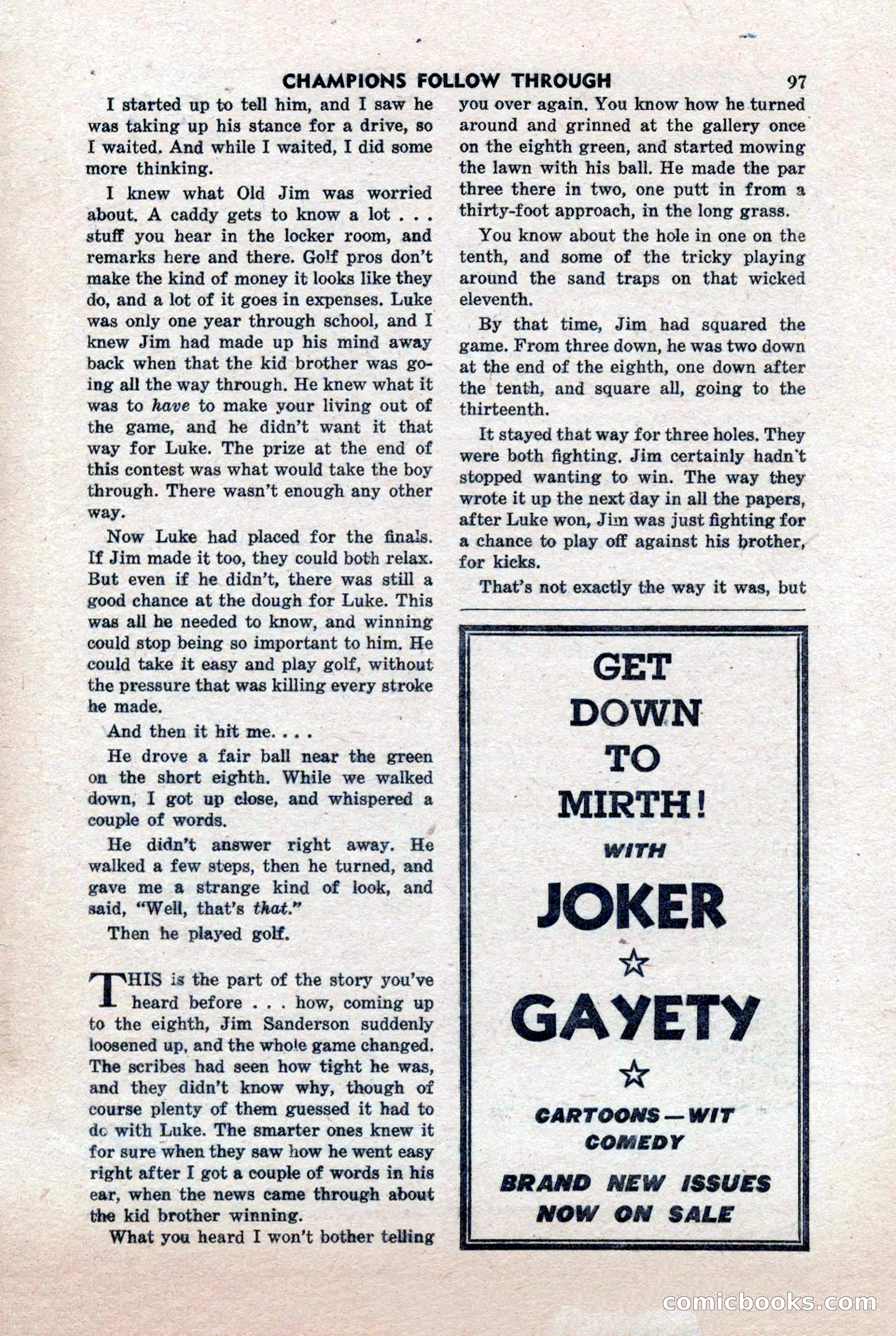 Sports Leaders Magazine, April 1948 — page 97 of 100