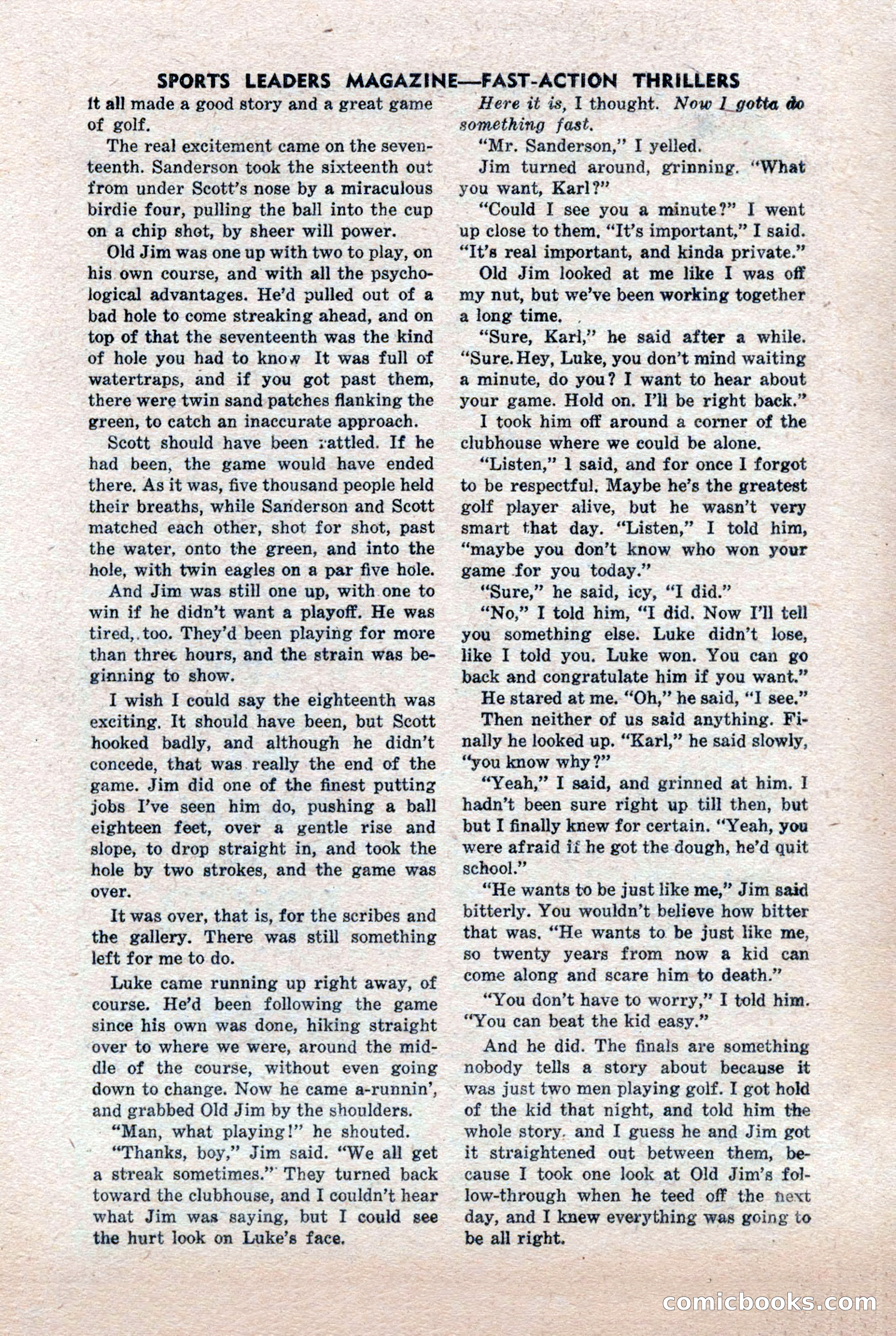 Sports Leaders Magazine, April 1948 — page 98 of 100