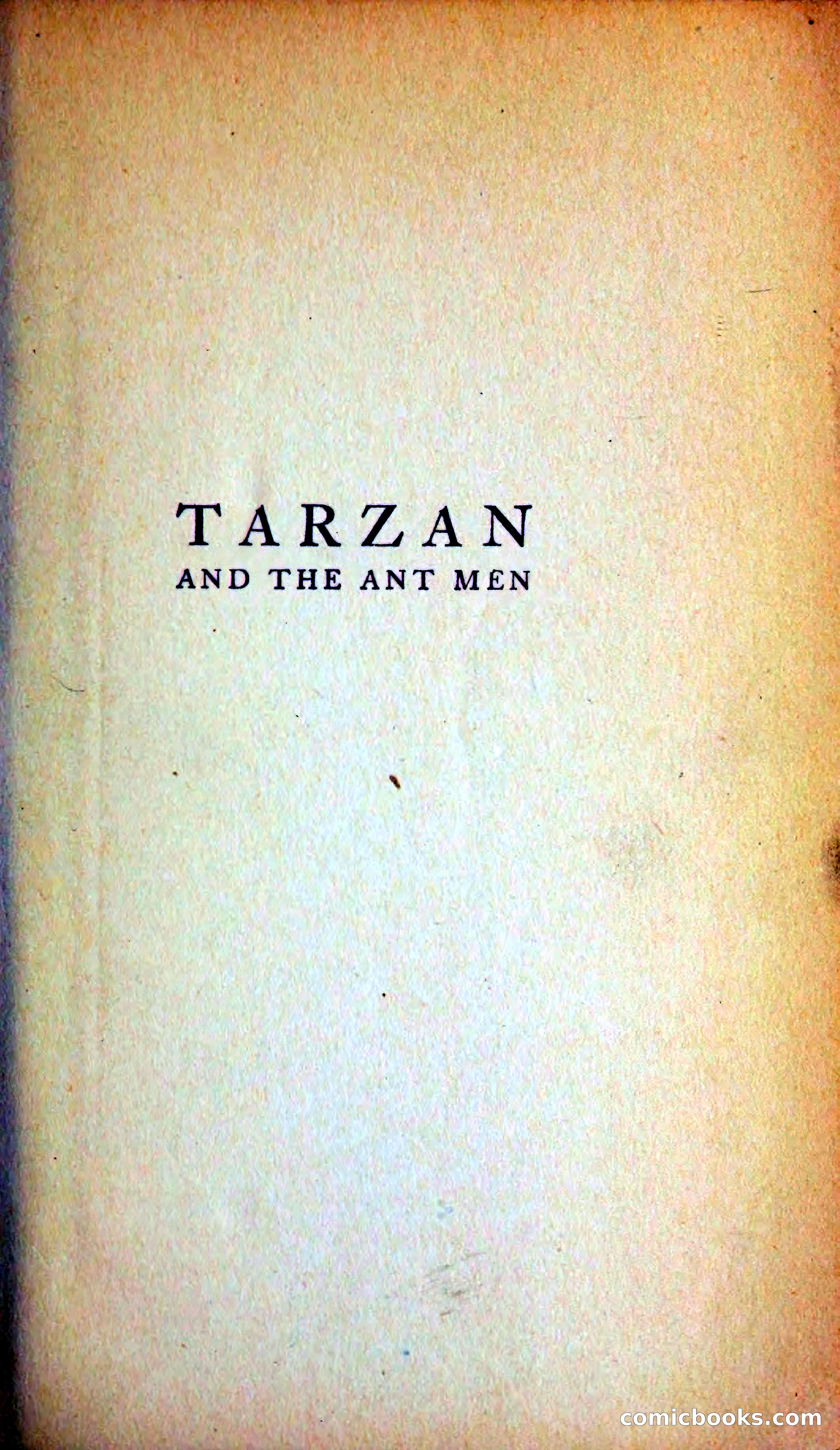 Tarzan and the Ant Men — page 6 of 368