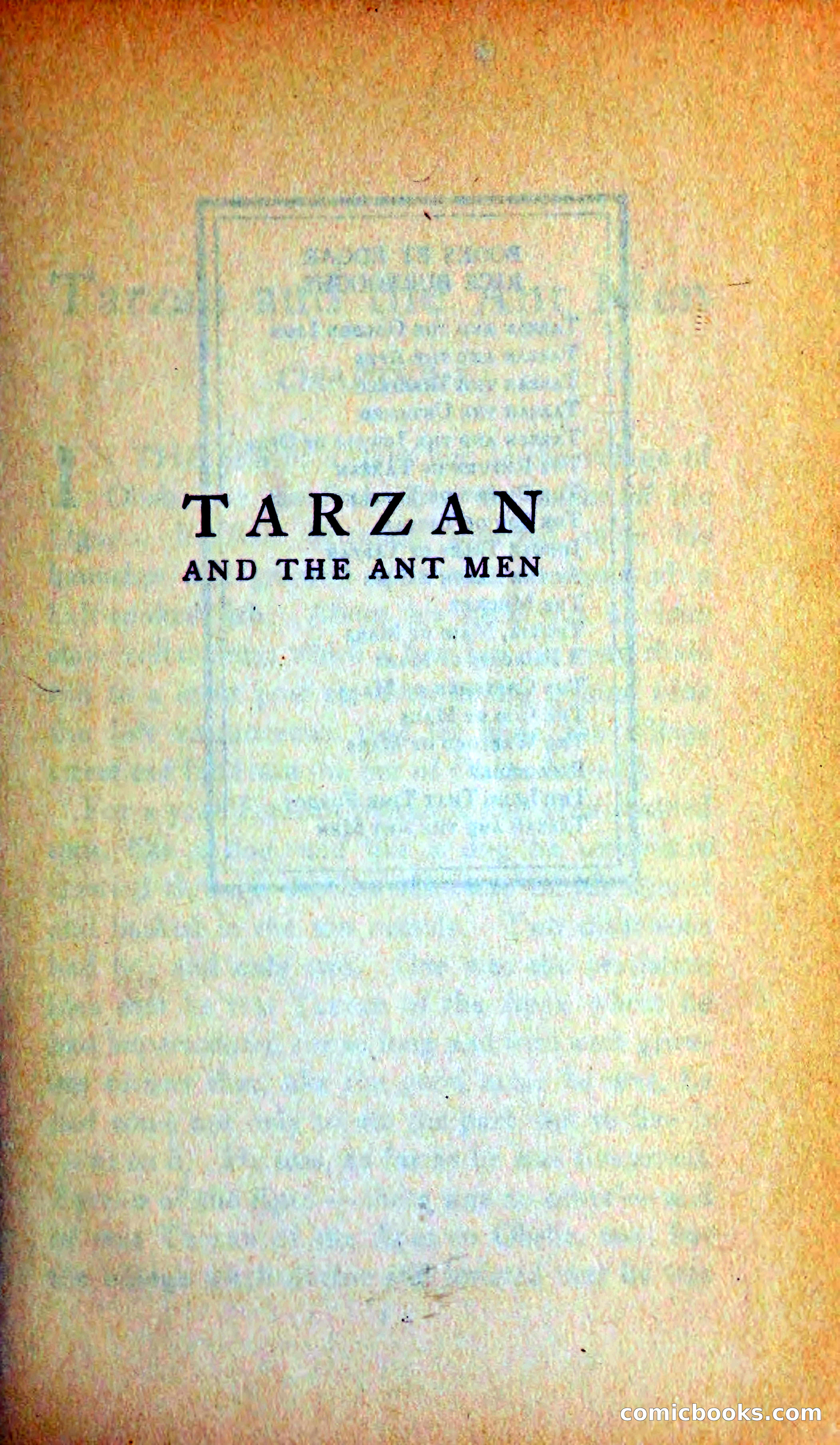 Tarzan and the Ant Men — page 12 of 368