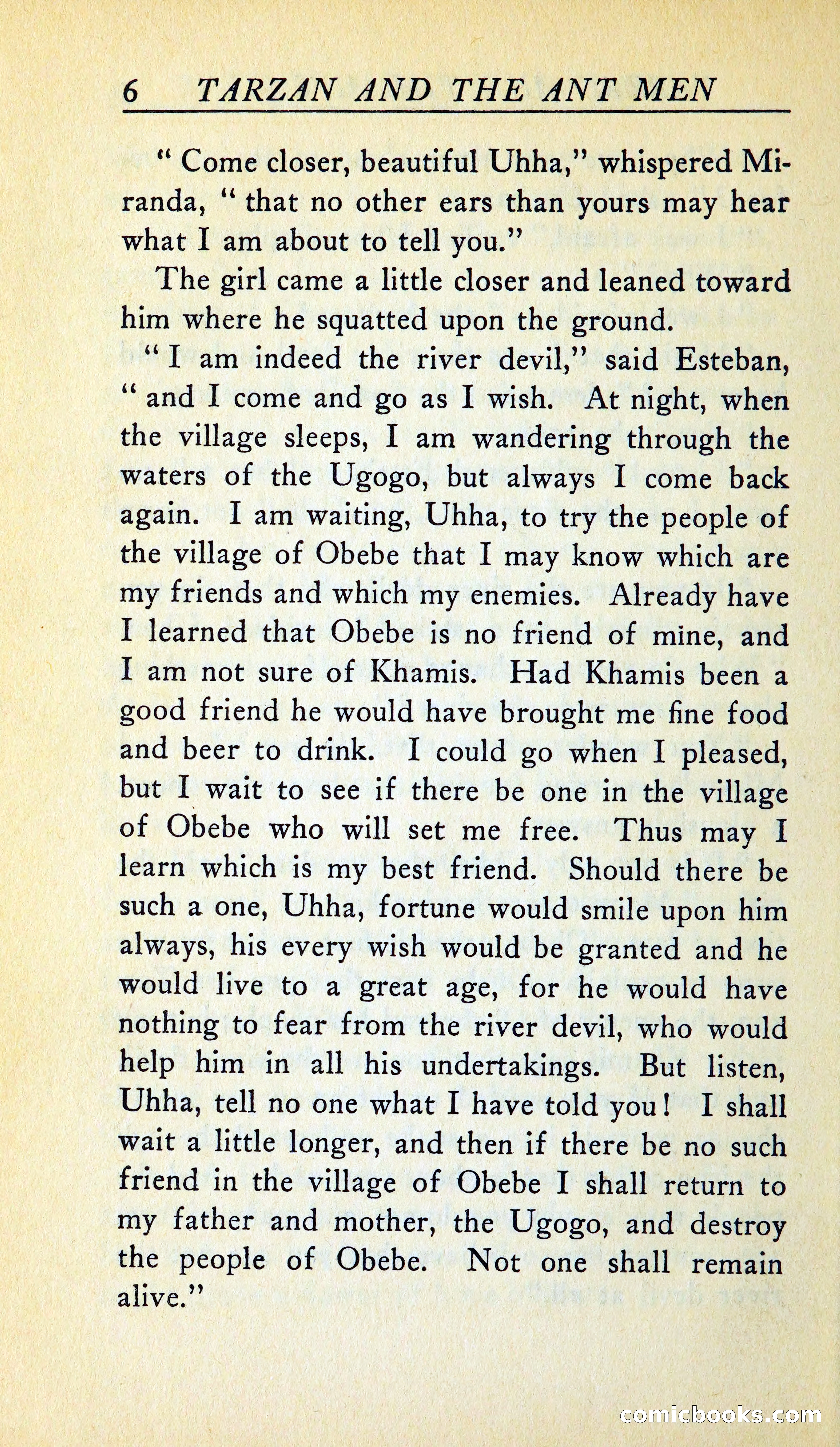 Tarzan and the Ant Men — page 19 of 368
