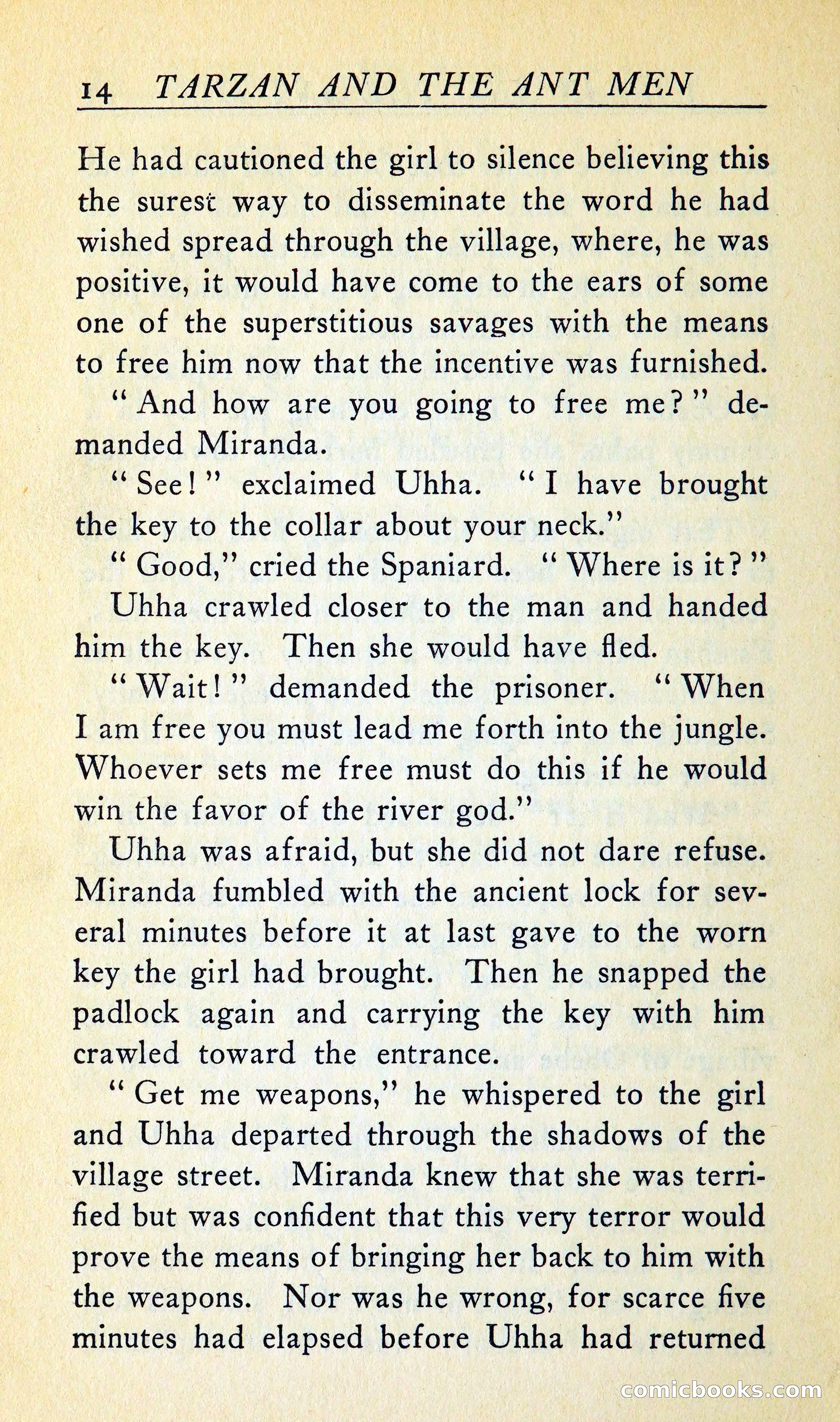 Tarzan and the Ant Men — page 27 of 368