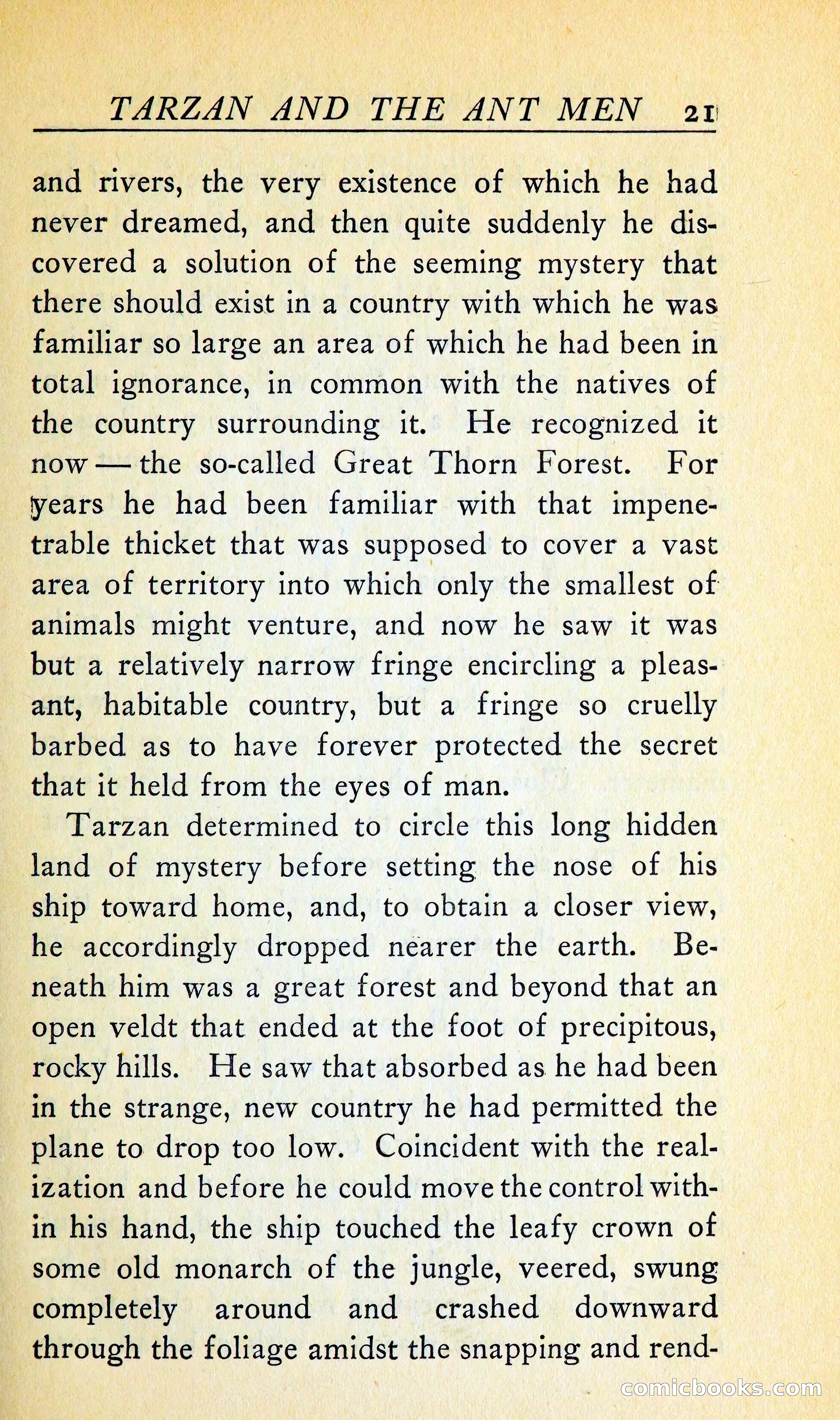 Tarzan and the Ant Men — page 34 of 368