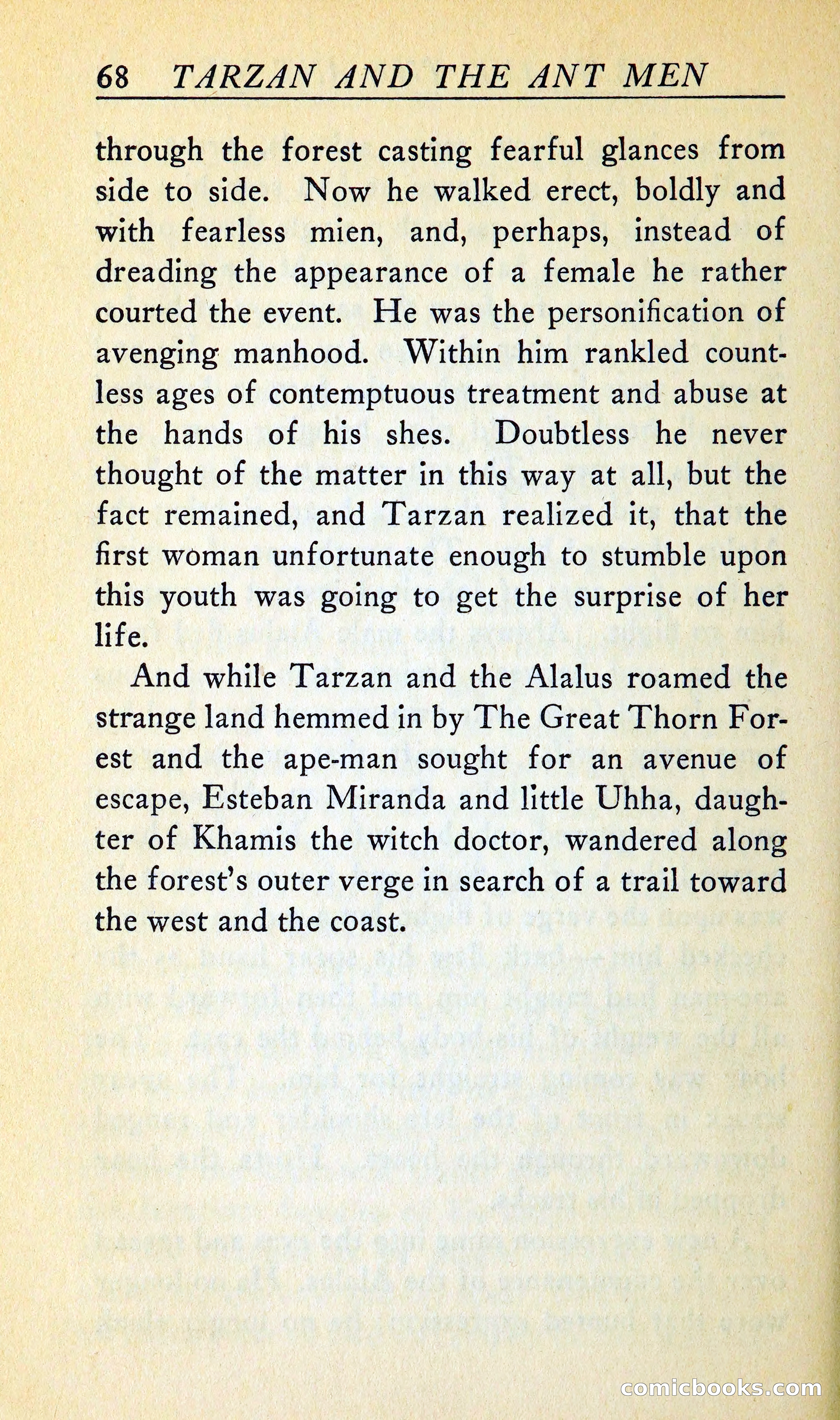 Tarzan and the Ant Men — page 81 of 368