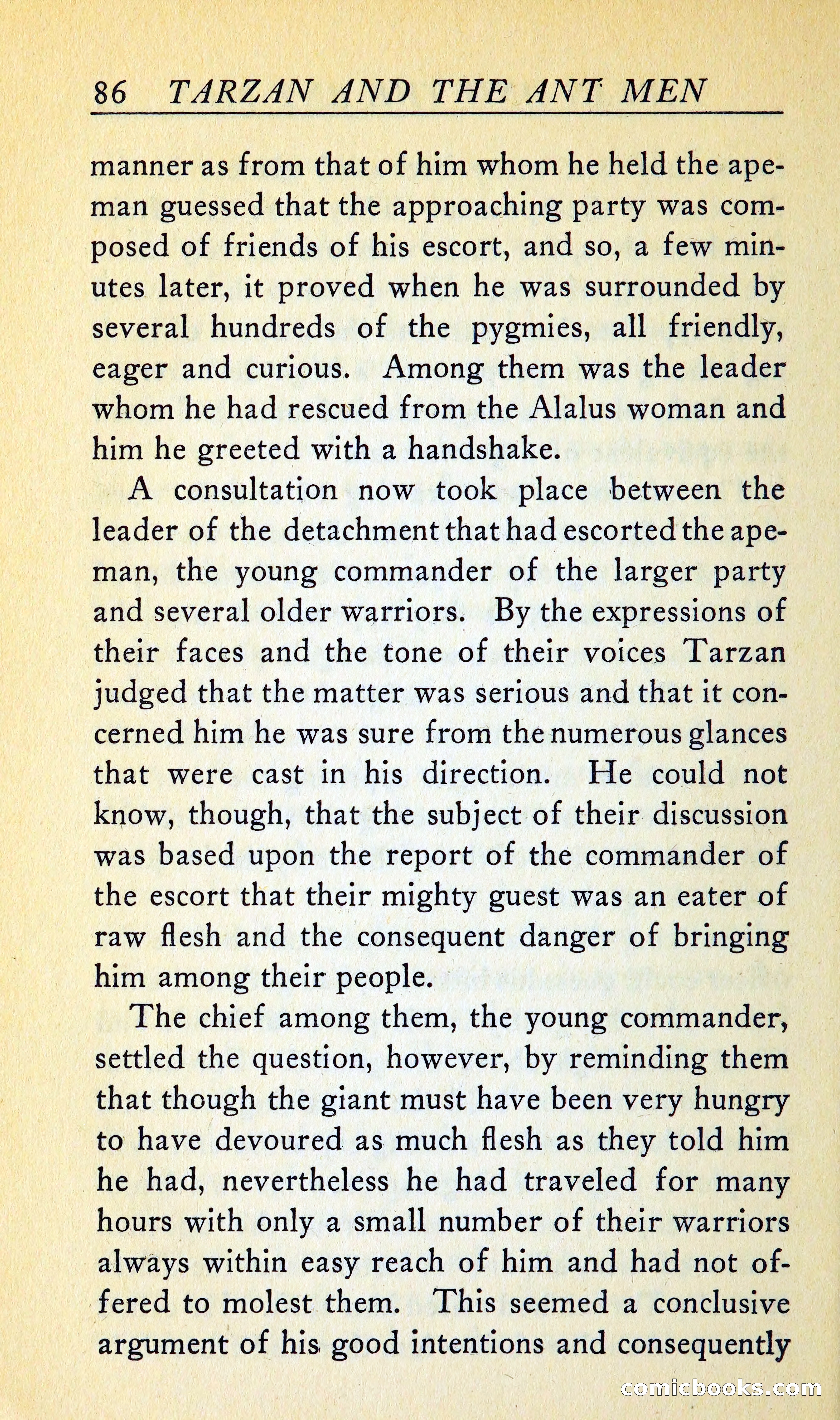 Tarzan and the Ant Men — page 99 of 368