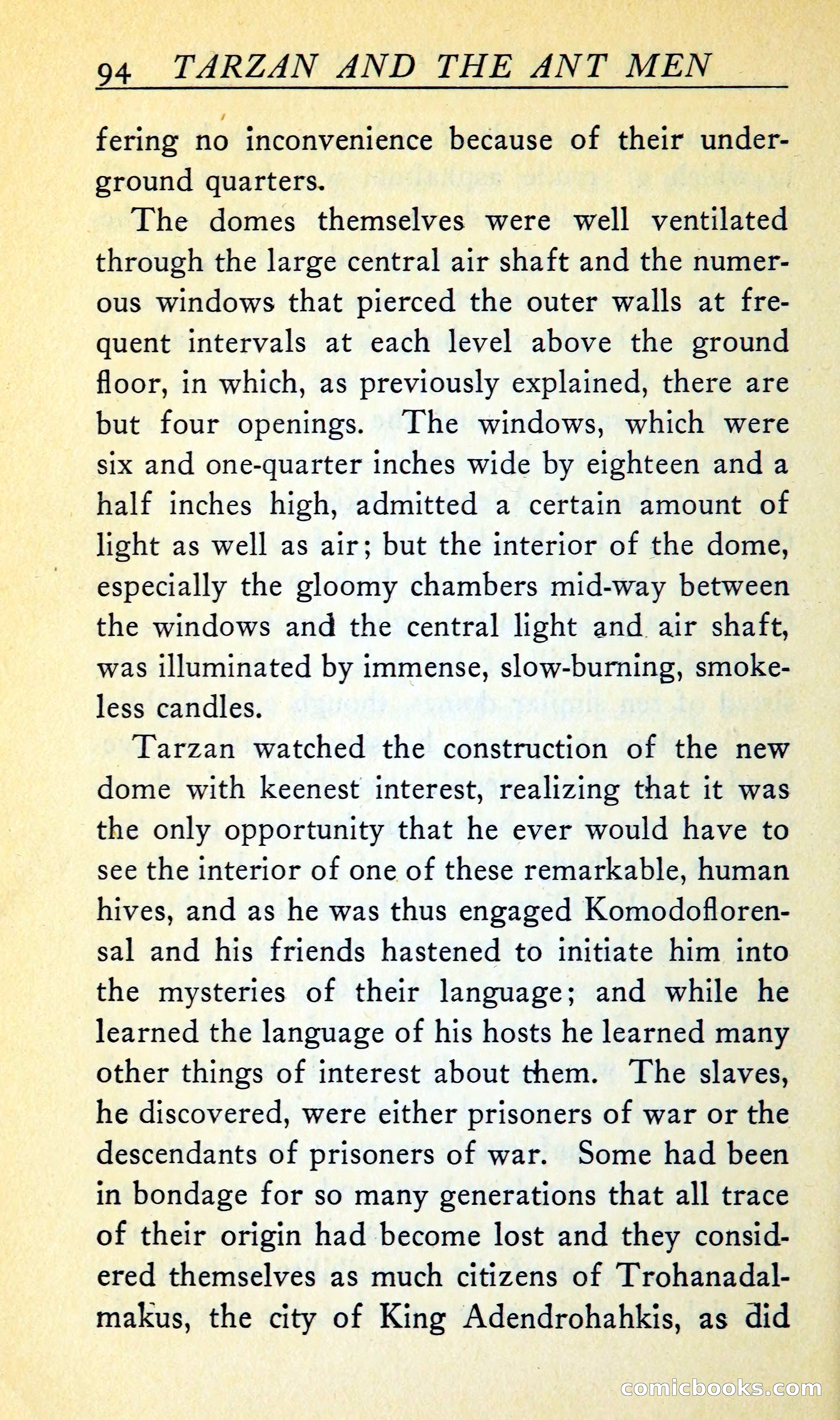 Tarzan and the Ant Men — page 107 of 368