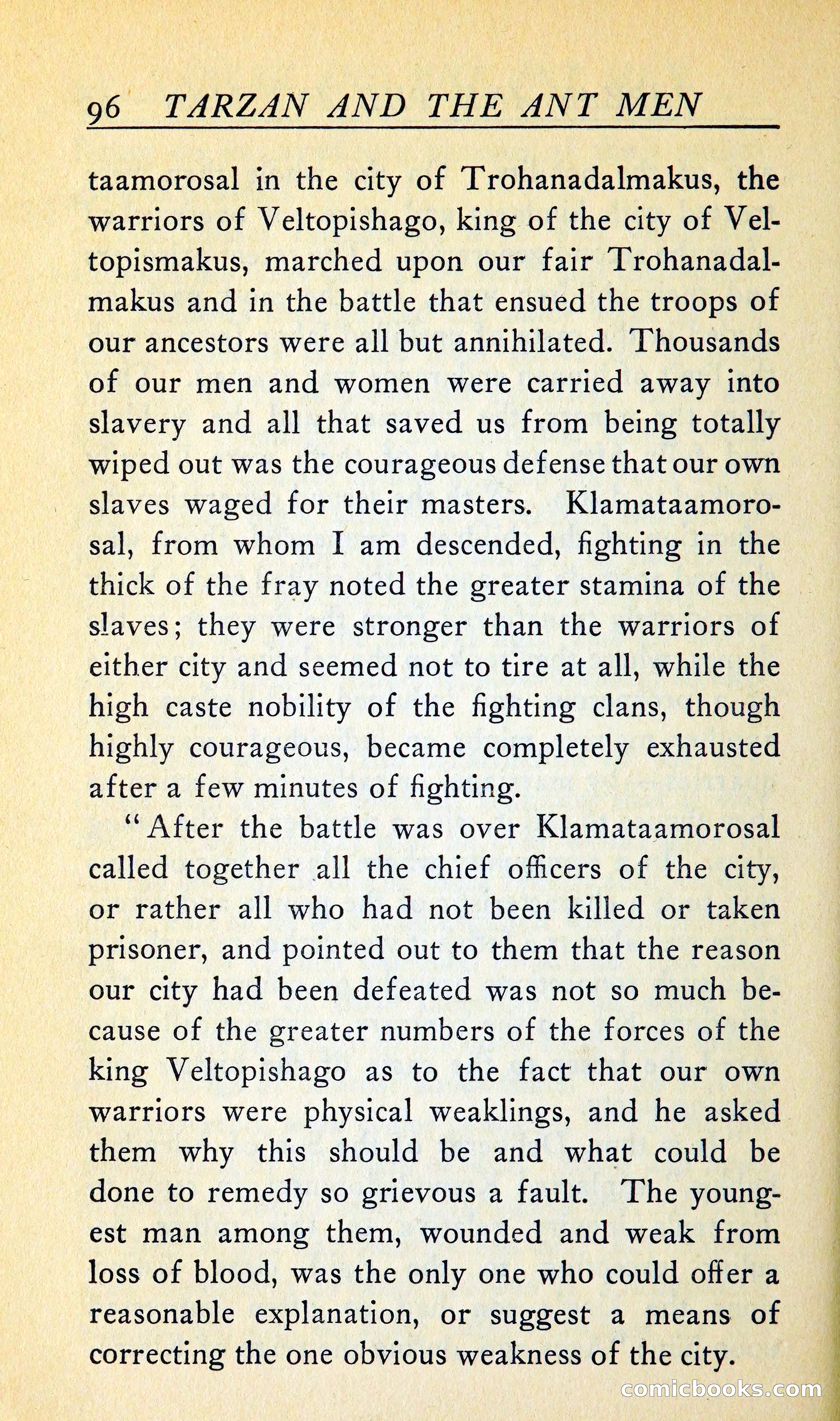 Tarzan and the Ant Men — page 109 of 368