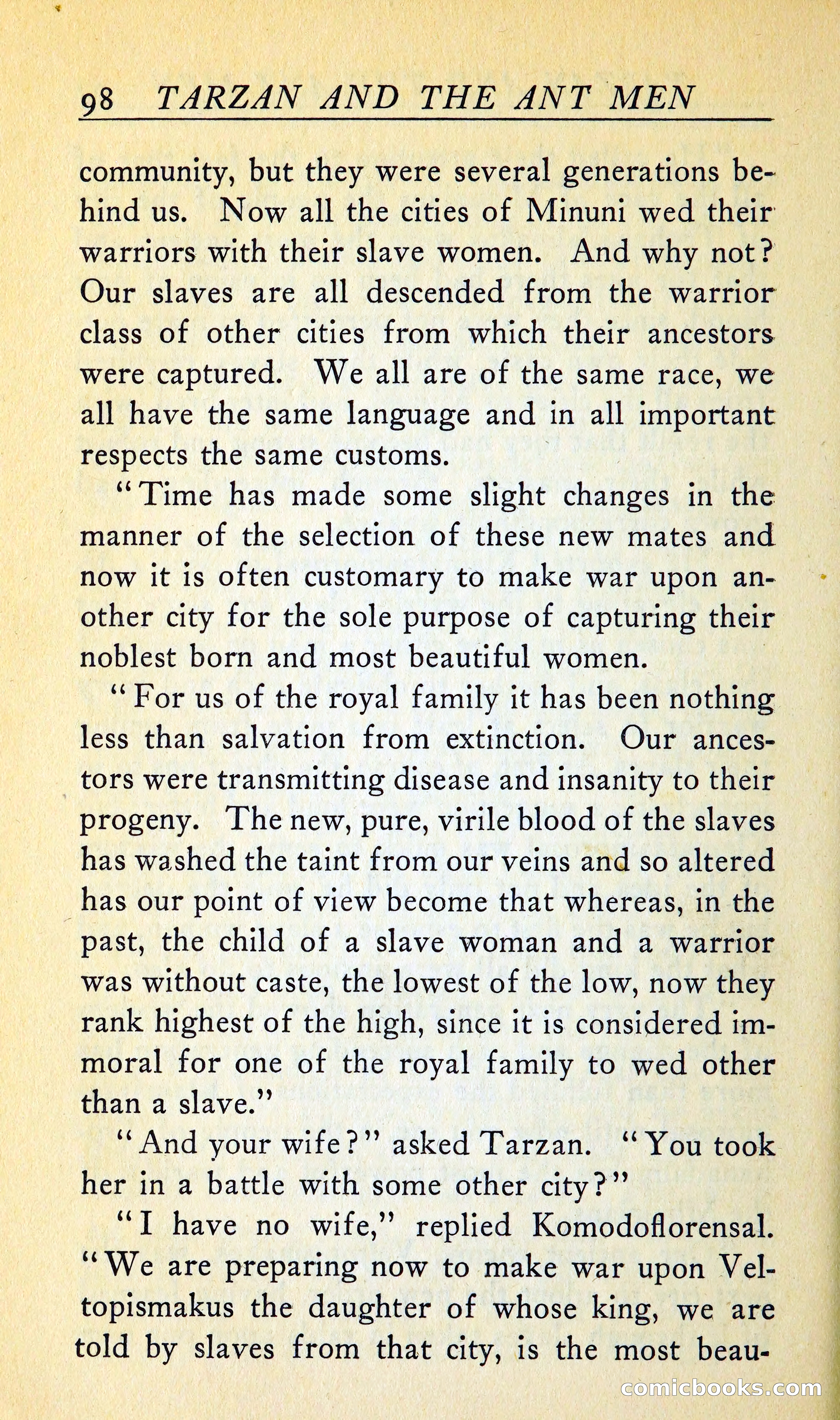 Tarzan and the Ant Men — page 111 of 368