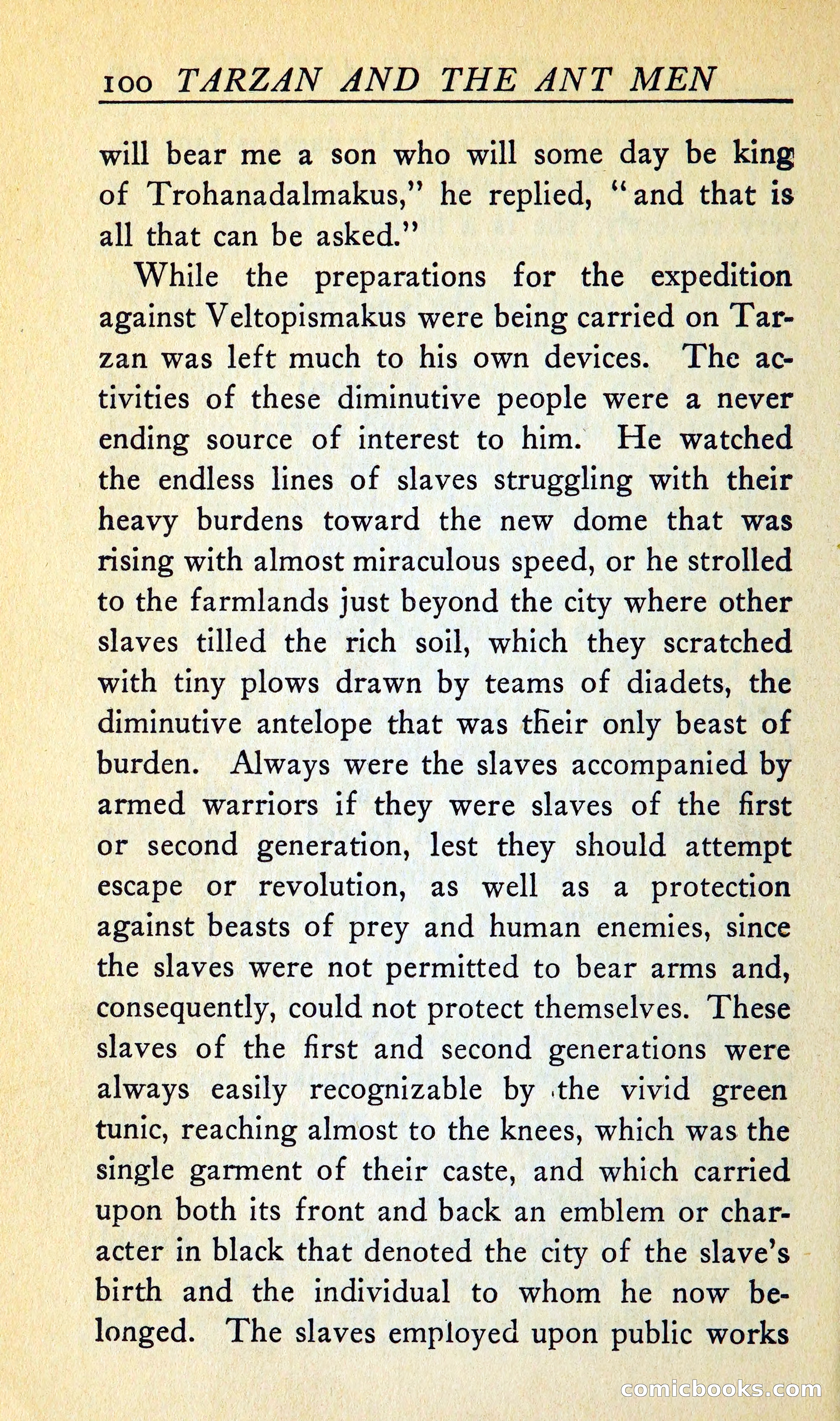 Tarzan and the Ant Men — page 113 of 368